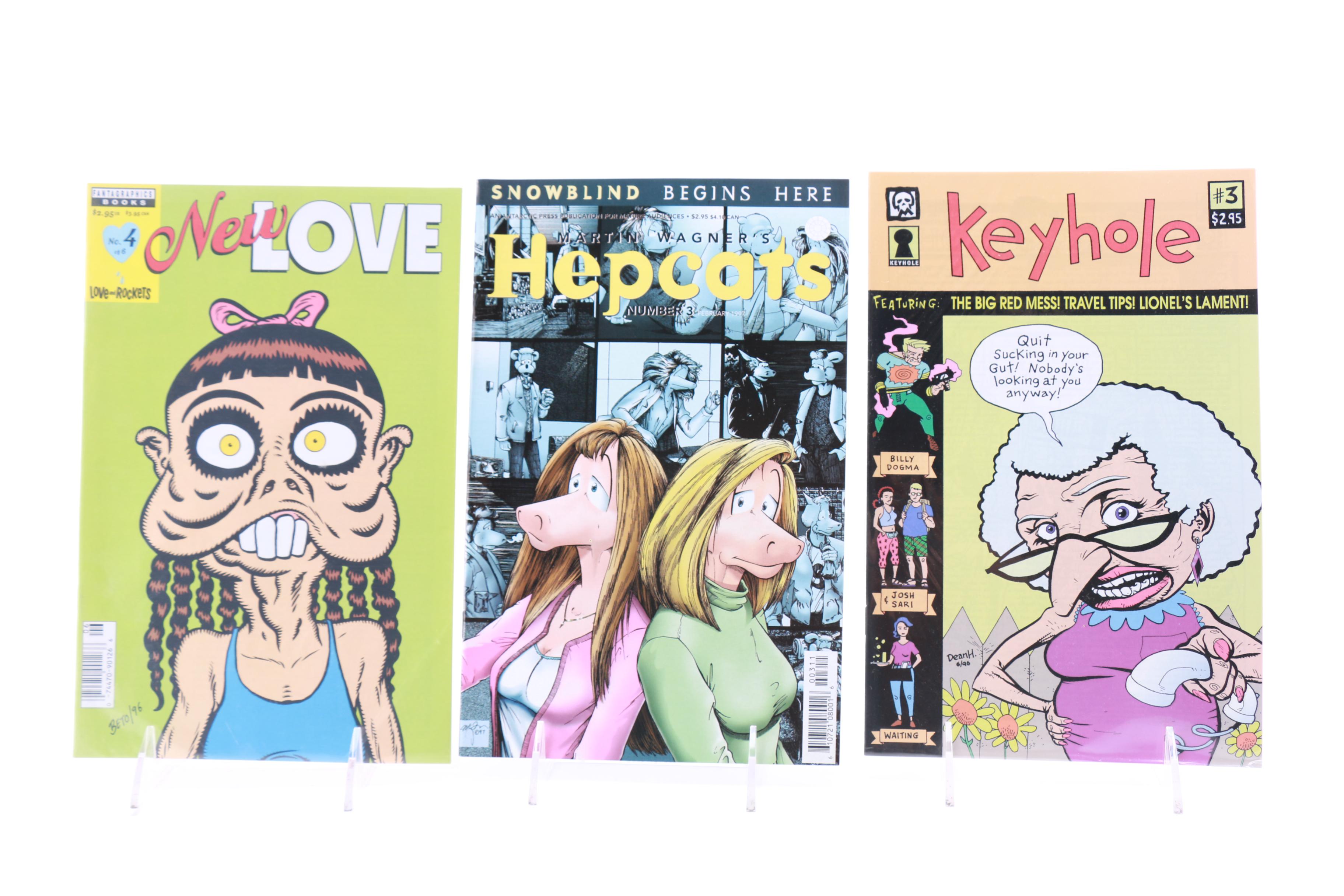 Modern Age Comics Including Fantagraphics, Oni Press and "Bone"