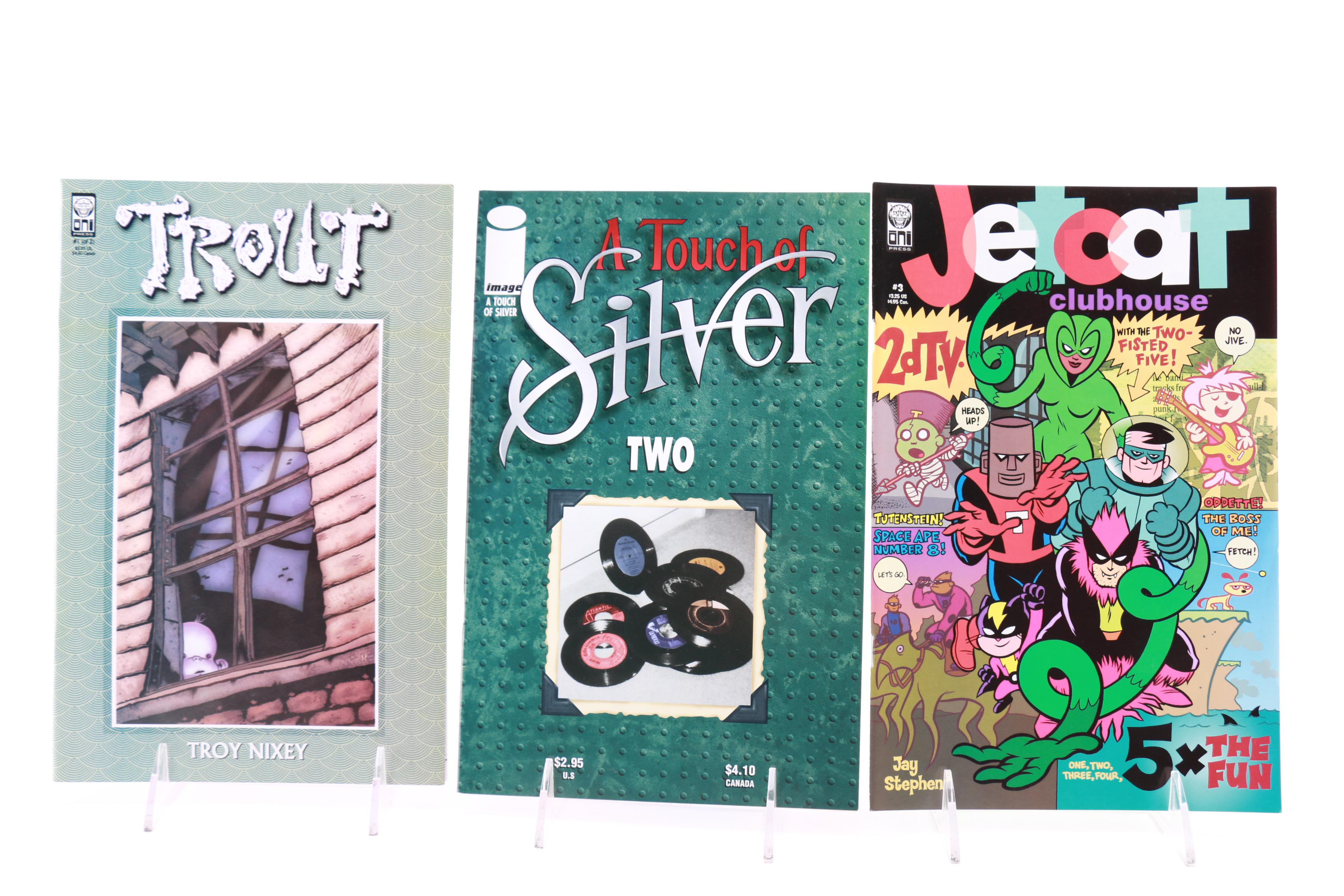 Modern Age Comics Including Fantagraphics, Oni Press and "Bone"