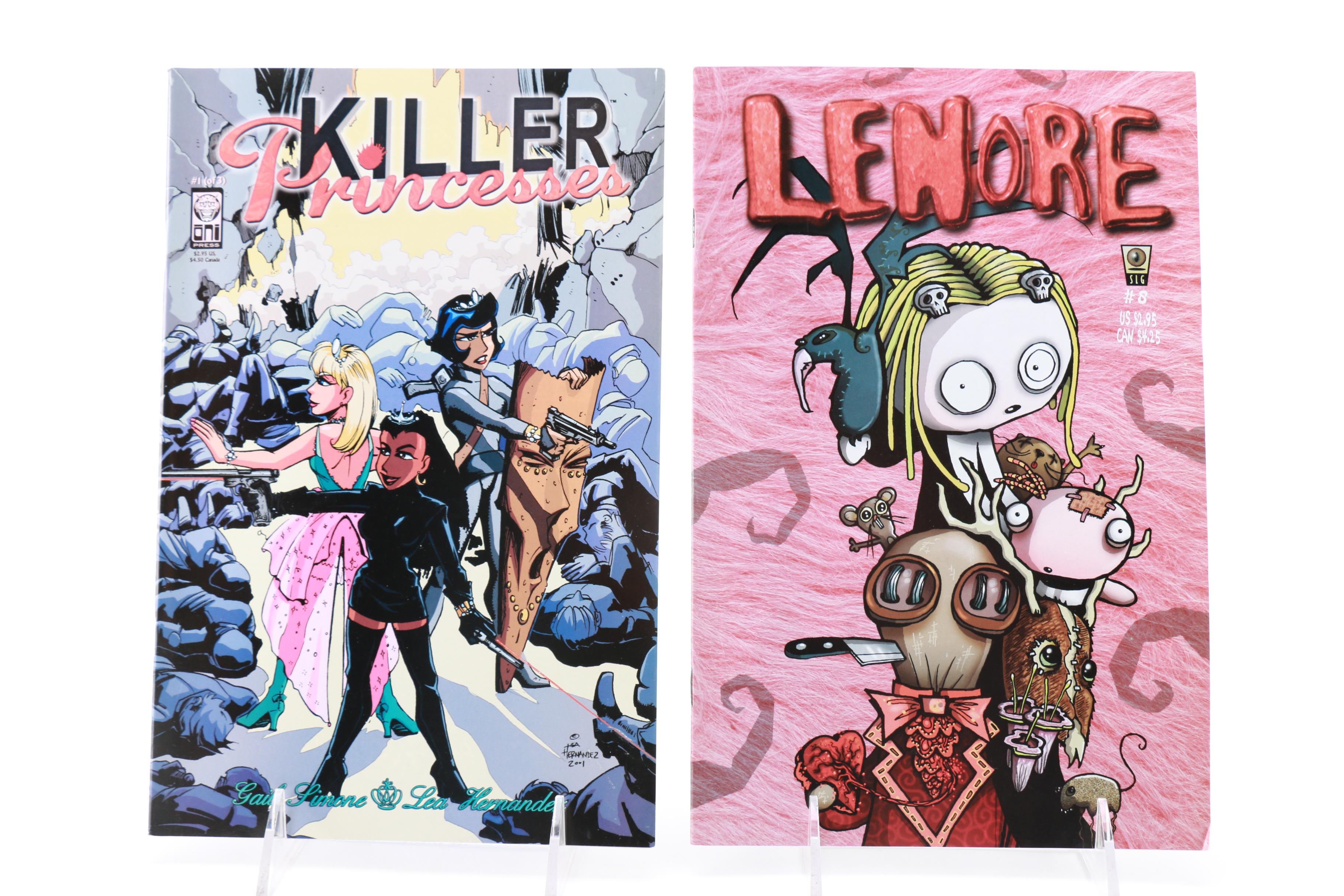 Modern Age Comics Including Fantagraphics, Oni Press and "Bone"