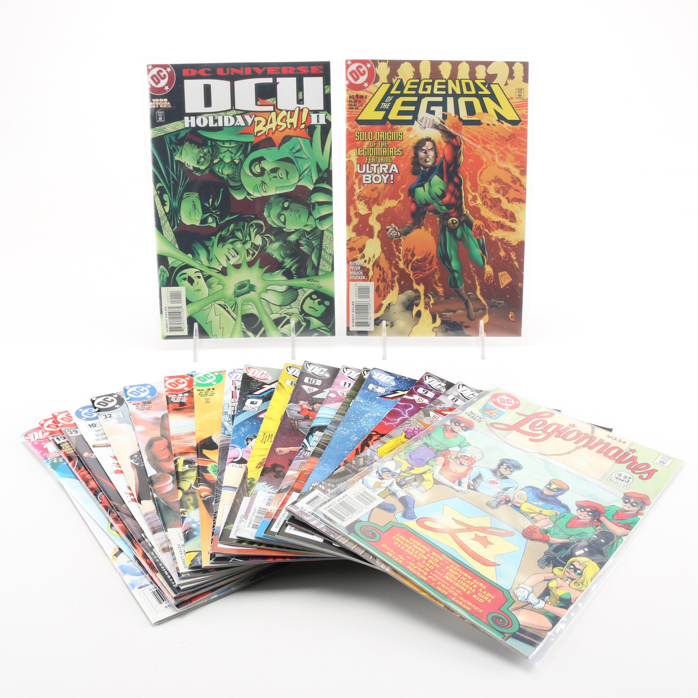 Modern Age DC Comics Including Holiday Issues, "Titans" and "Adventure Comics"