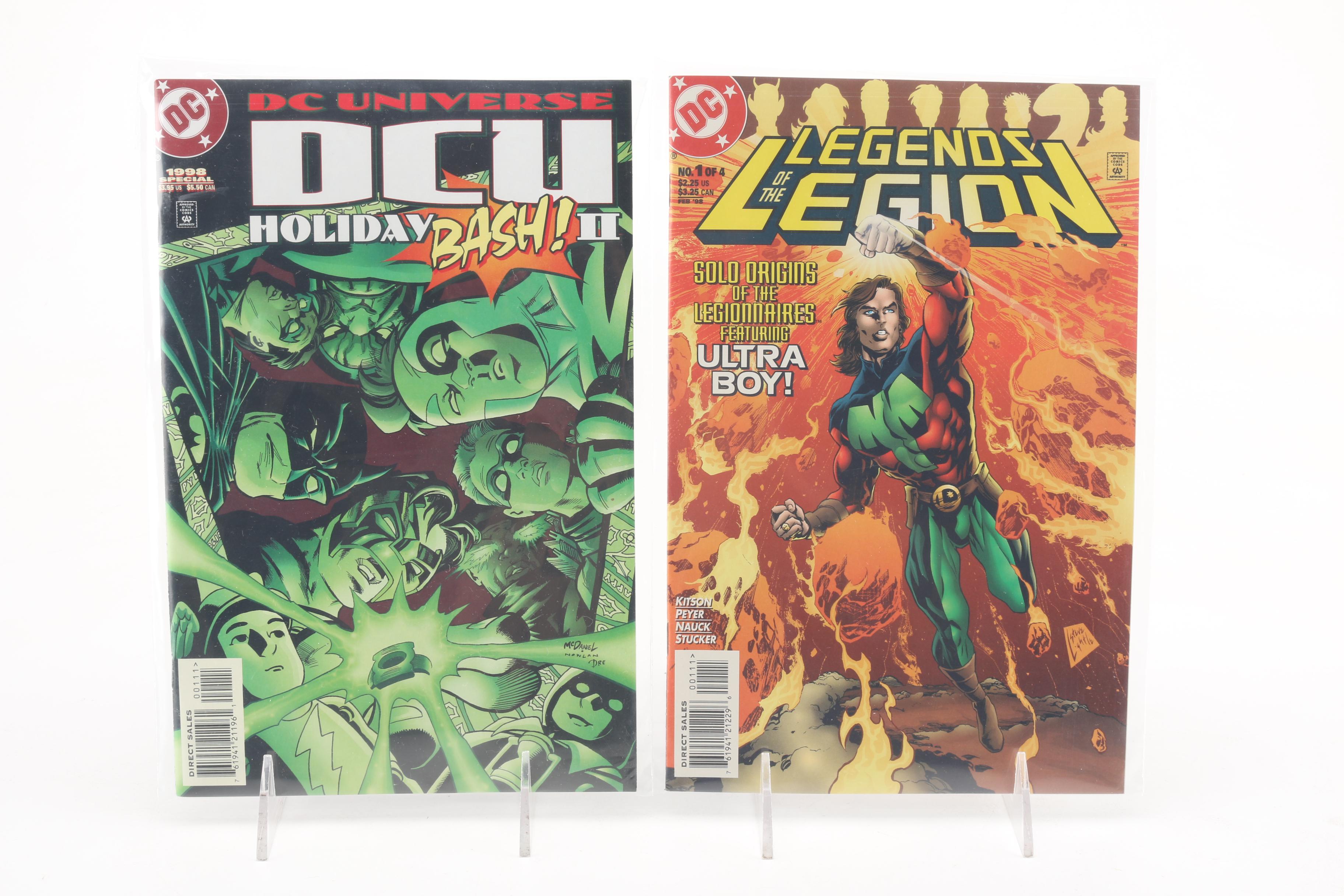 Modern Age DC Comics Including Holiday Issues, "Titans" and "Adventure Comics"