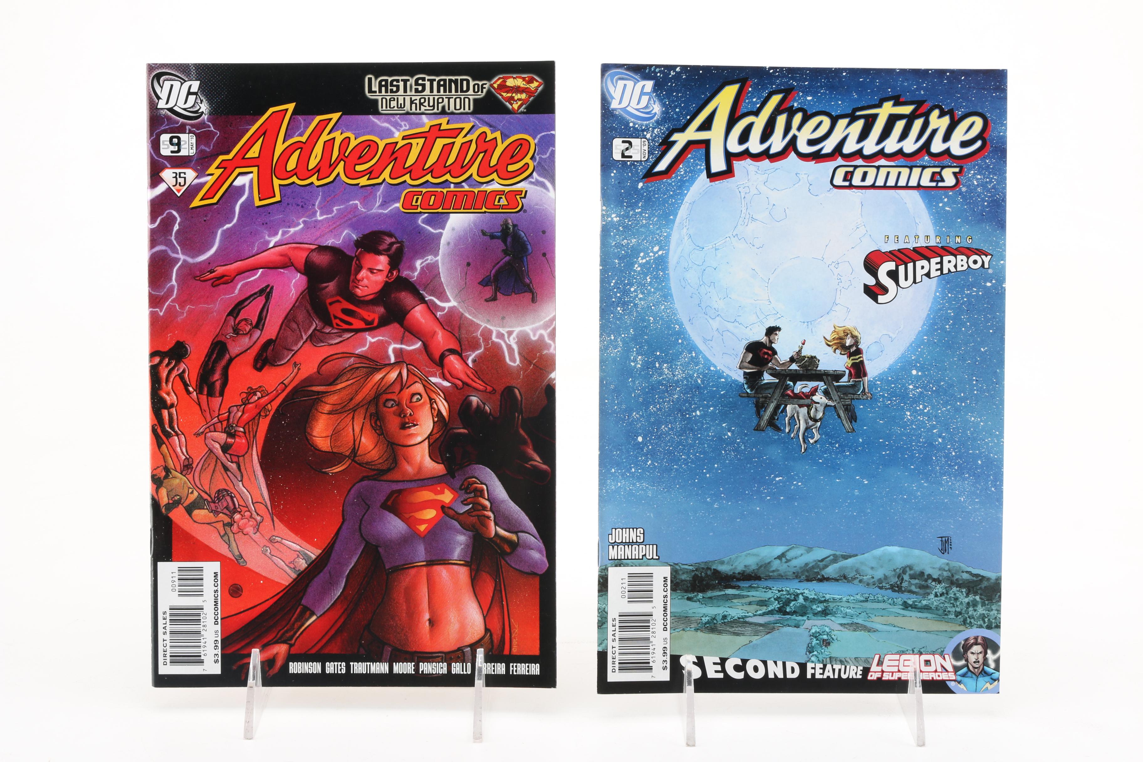 Modern Age DC Comics Including Holiday Issues, "Titans" and "Adventure Comics"