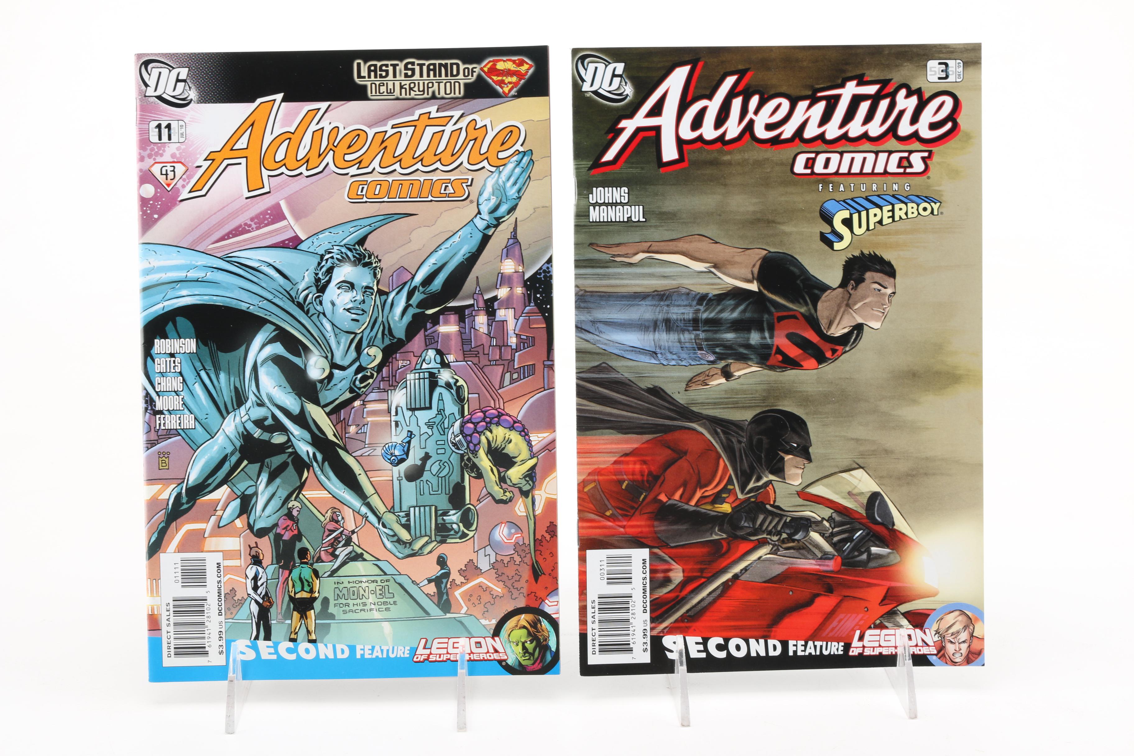Modern Age DC Comics Including Holiday Issues, "Titans" and "Adventure Comics"