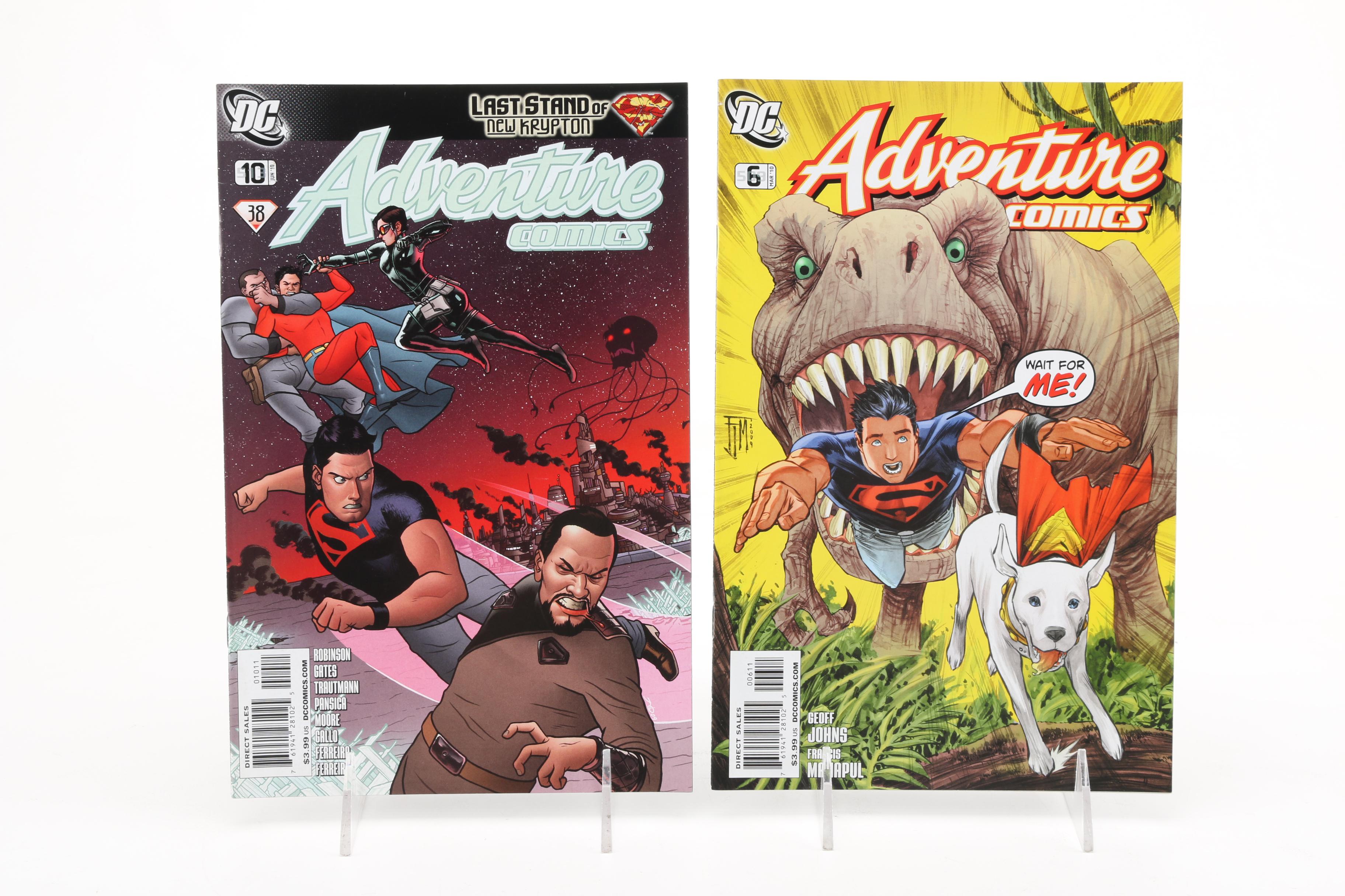 Modern Age DC Comics Including Holiday Issues, "Titans" and "Adventure Comics"