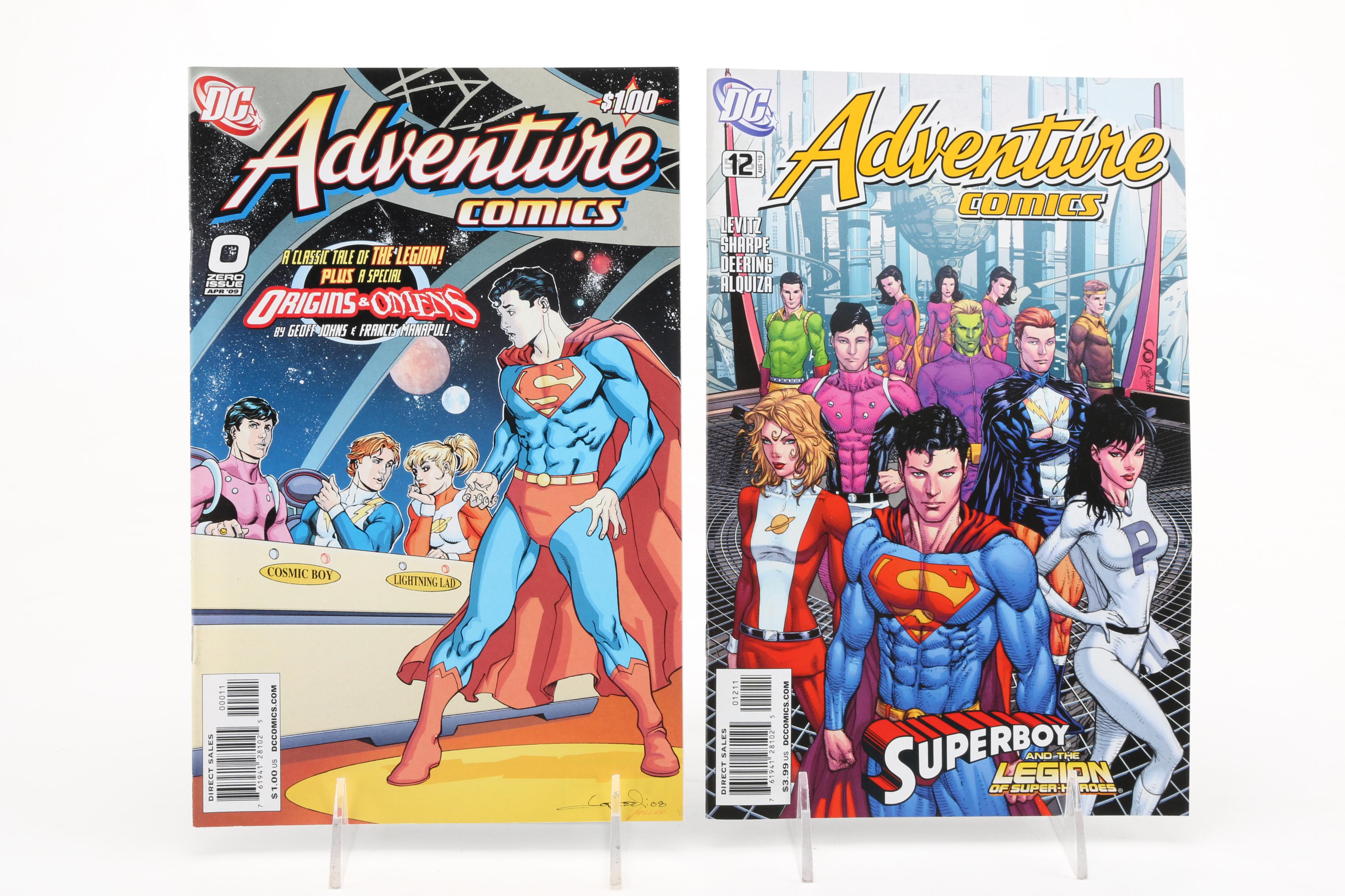 Modern Age DC Comics Including Holiday Issues, "Titans" and "Adventure Comics"