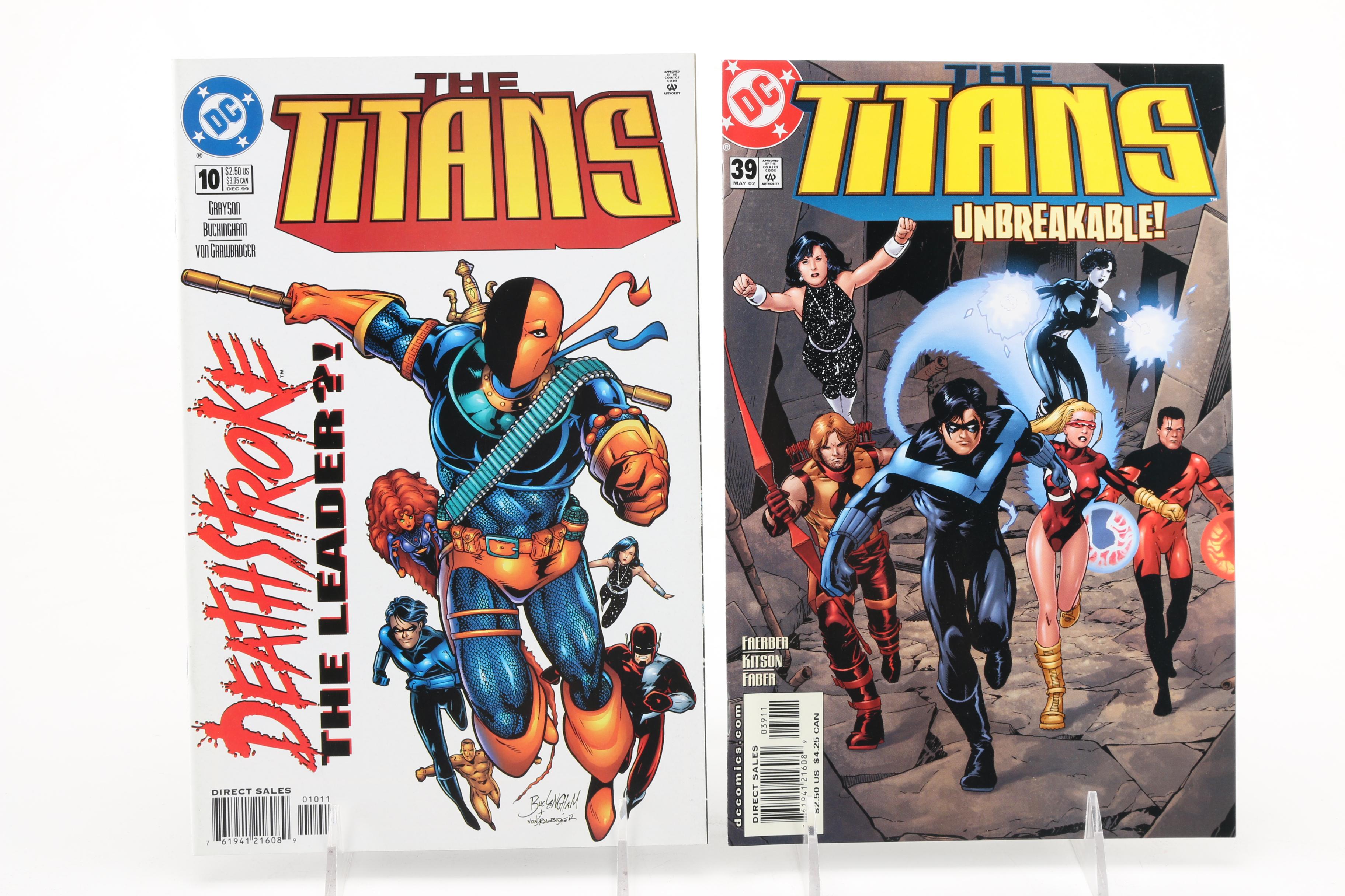 Modern Age DC Comics Including Holiday Issues, "Titans" and "Adventure Comics"