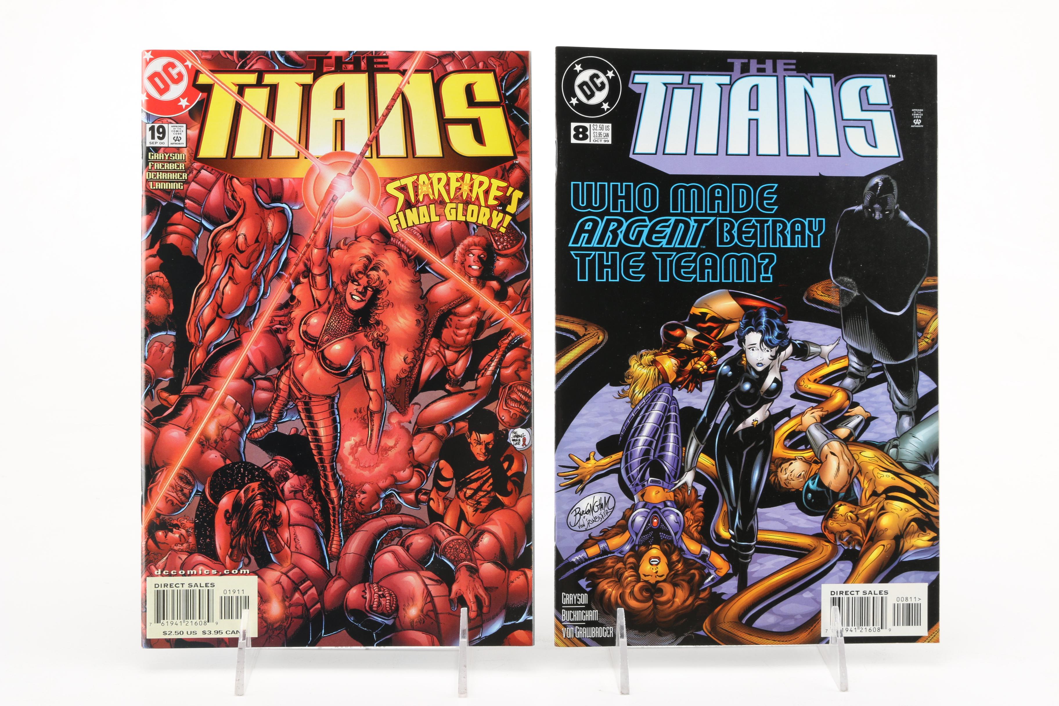 Modern Age DC Comics Including Holiday Issues, "Titans" and "Adventure Comics"
