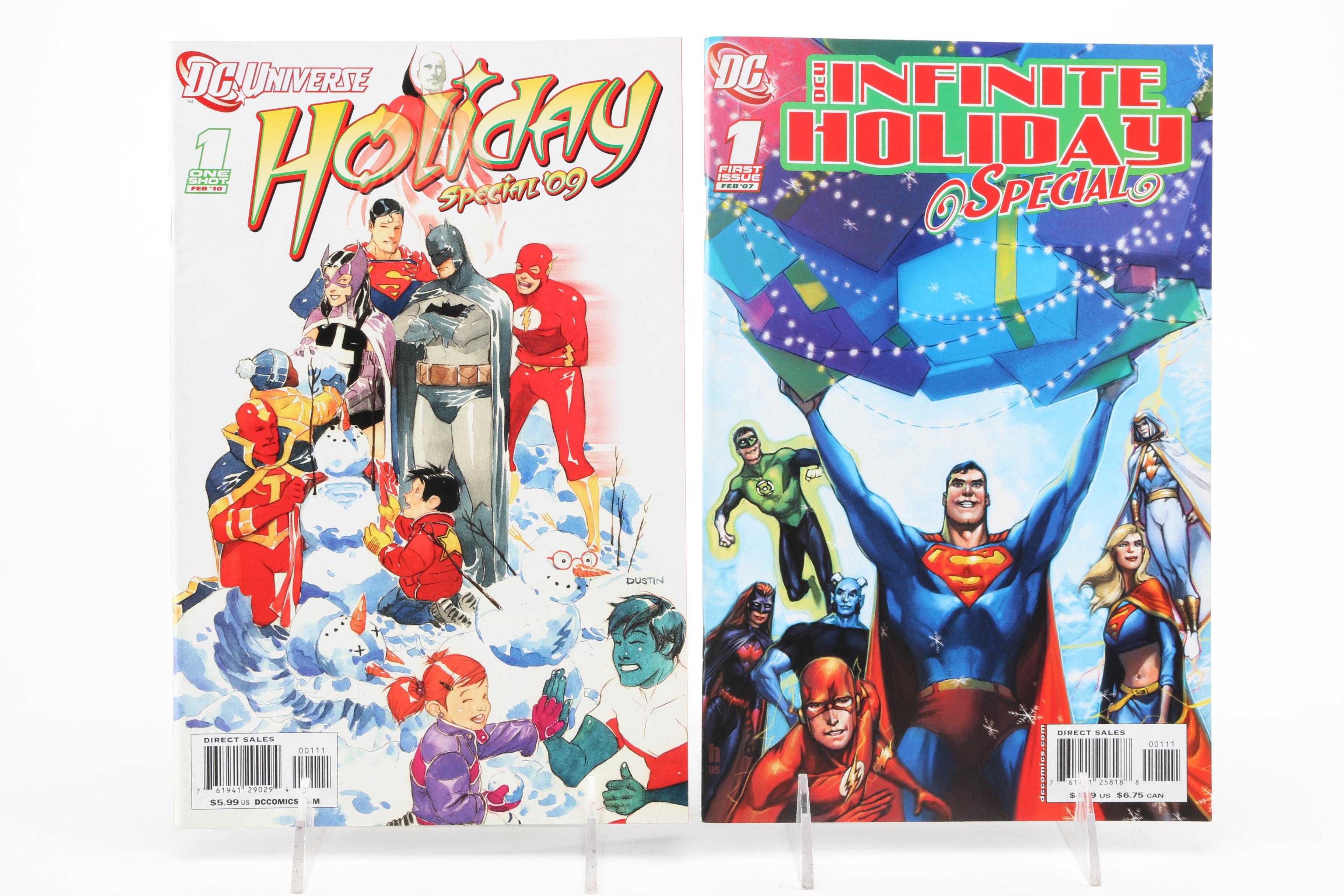 Modern Age DC Comics Including Holiday Issues, "Titans" and "Adventure Comics"