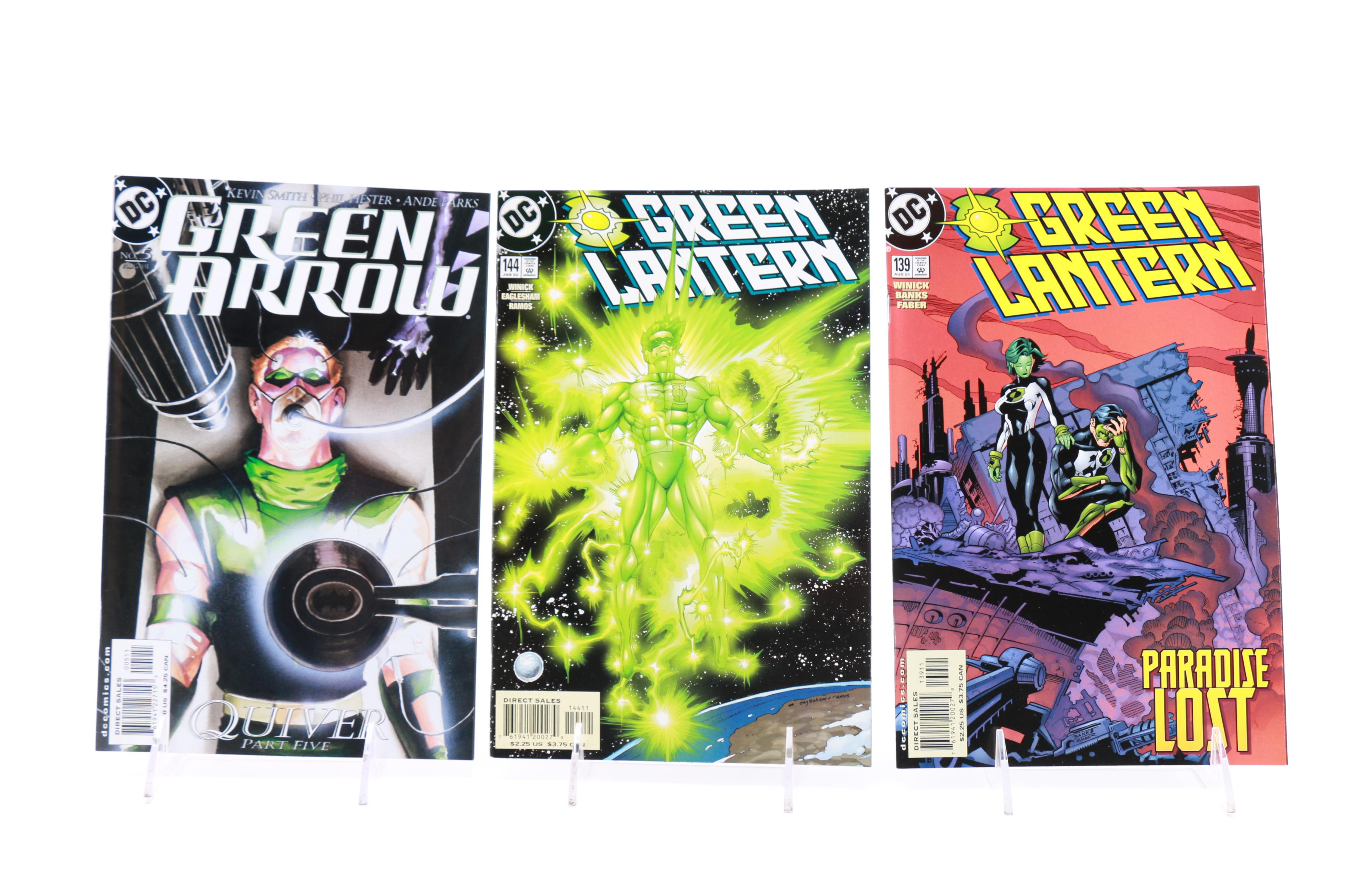Modern Age DC "Green Lantern" and "Green Arrow" Comics