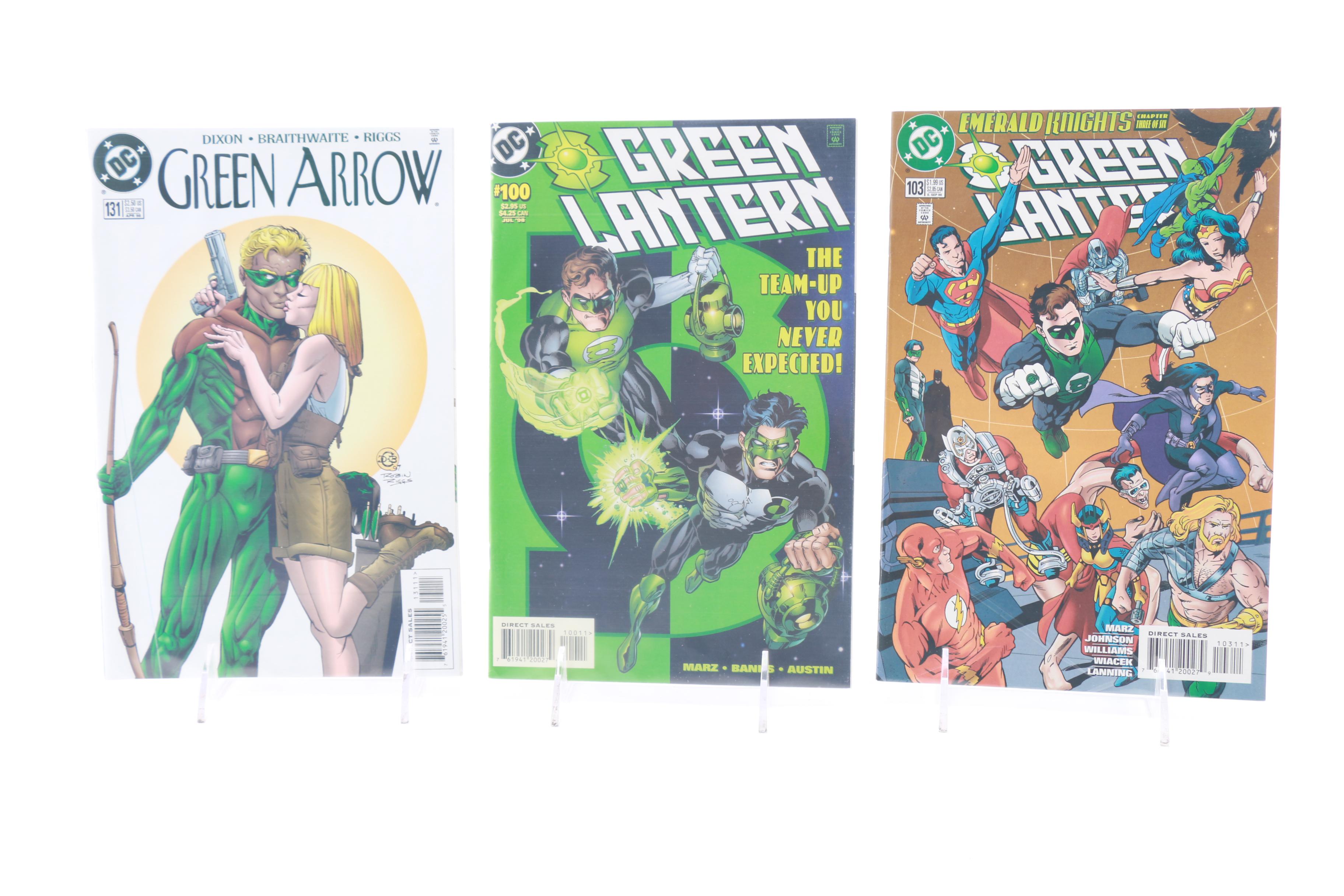 Modern Age DC "Green Lantern" and "Green Arrow" Comics