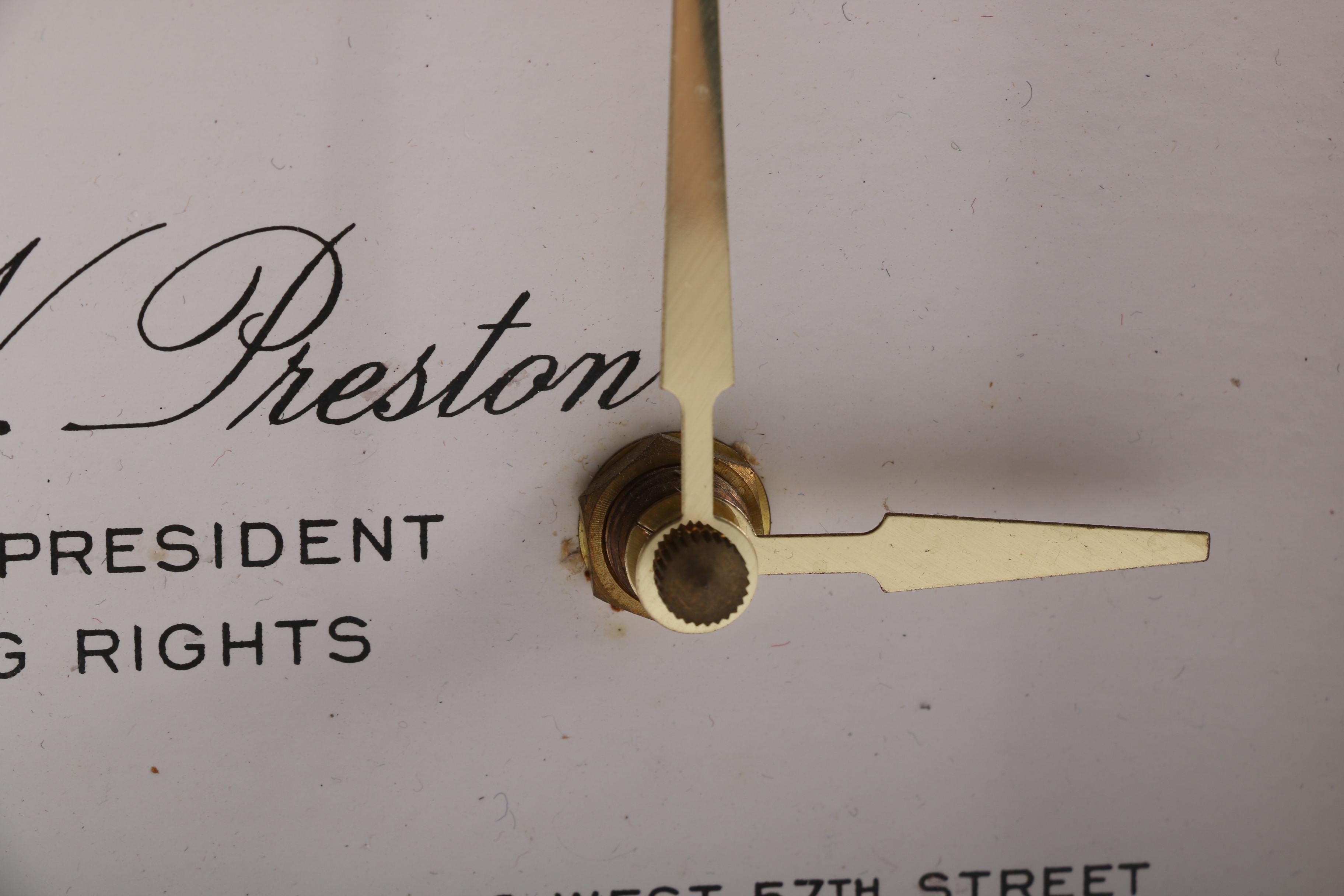 BMI Business Card Clock