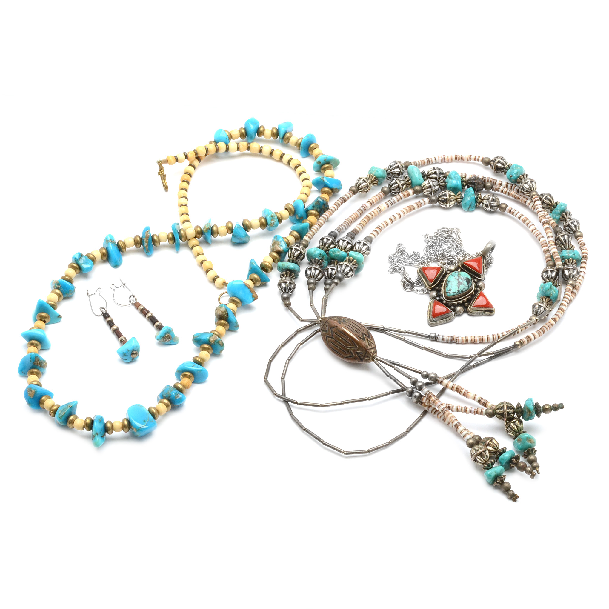 Group of Turquoise Jewelry