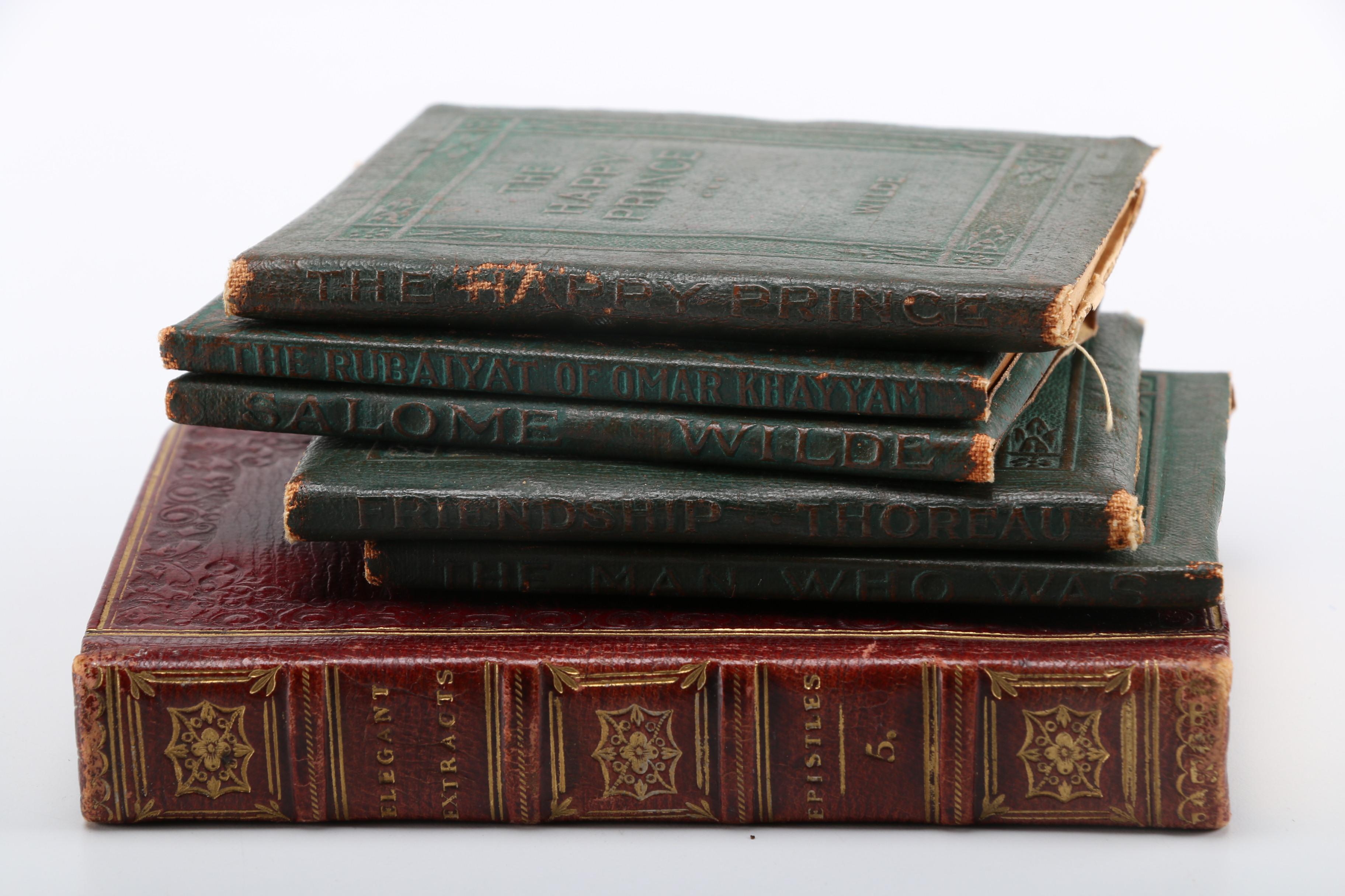 "Little Leather Library" Books and "Elegant Epistles"