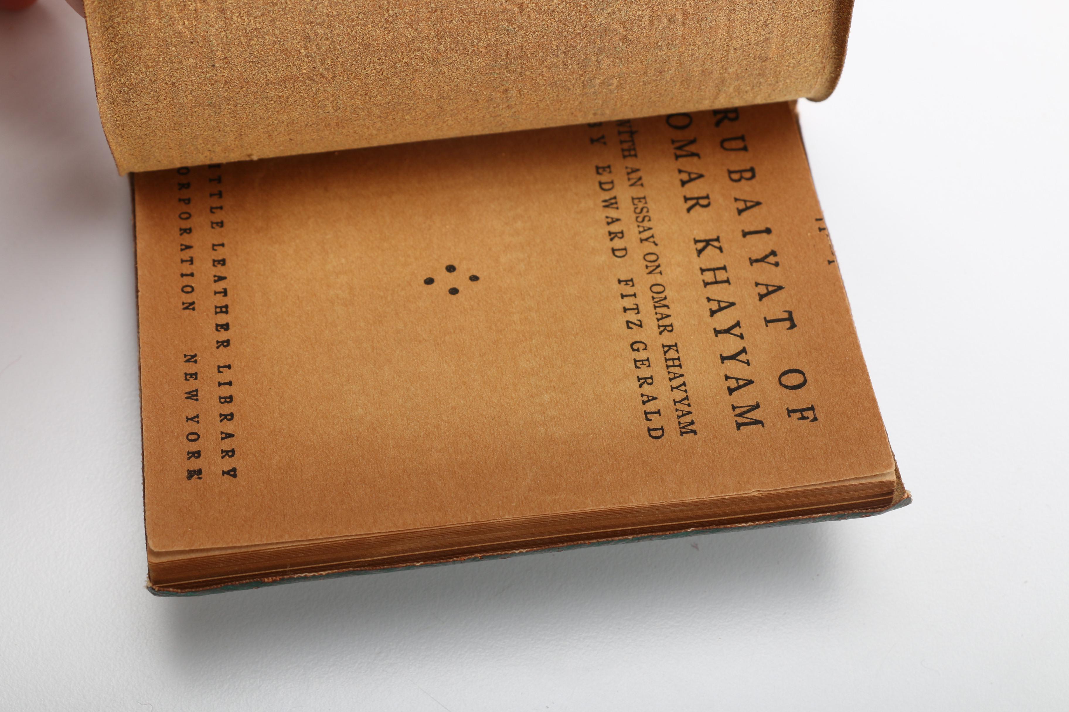 "Little Leather Library" Books and "Elegant Epistles"