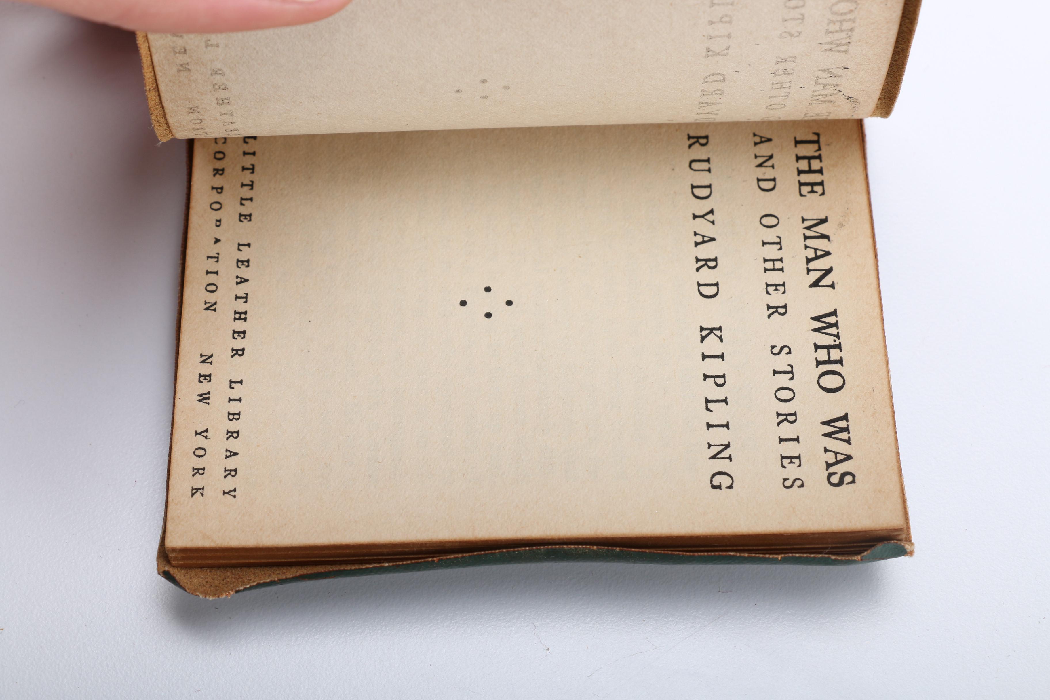 "Little Leather Library" Books and "Elegant Epistles"