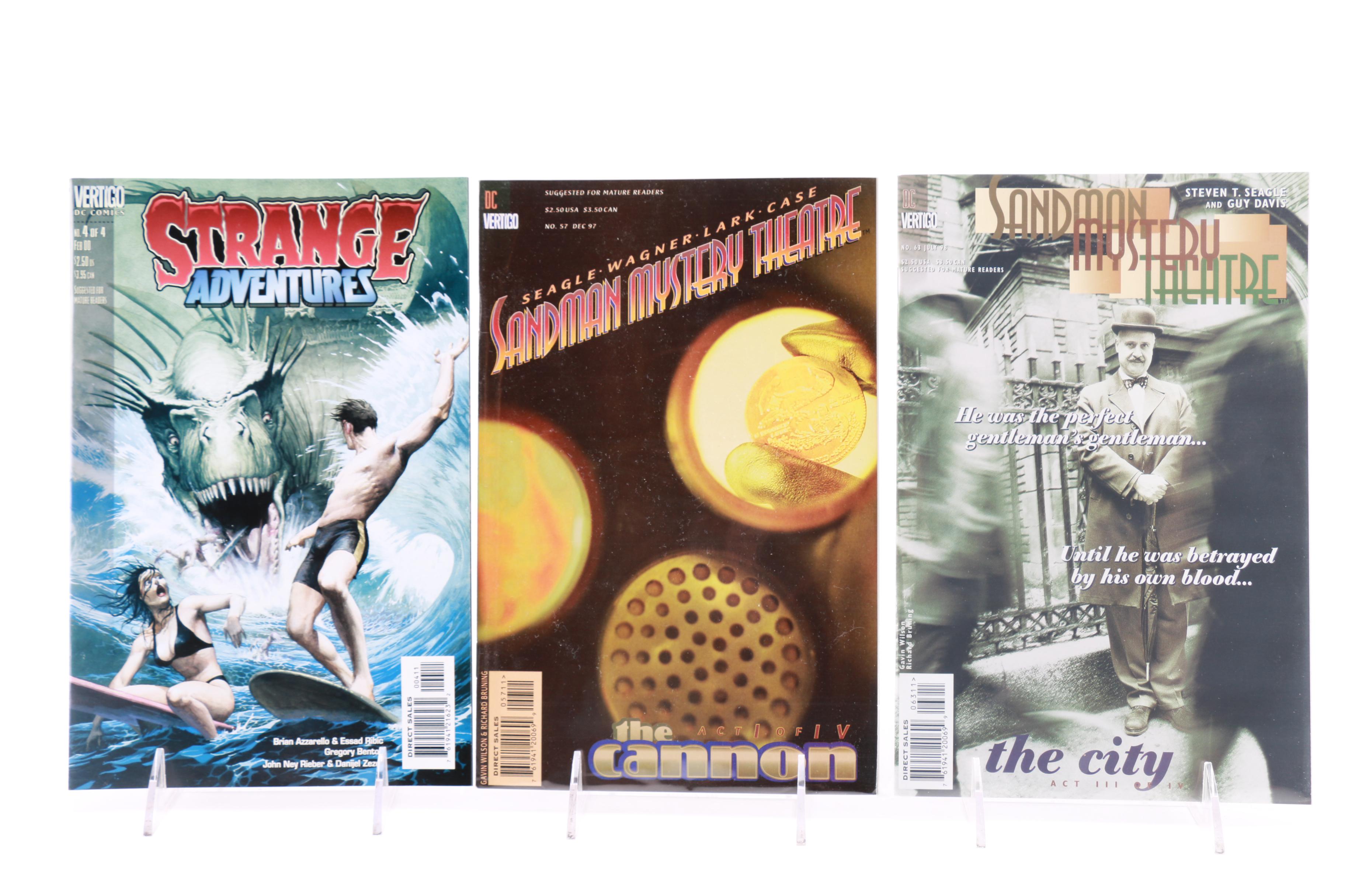 Assorted Modern Age Vertigo Comic Books Including Hellblazer