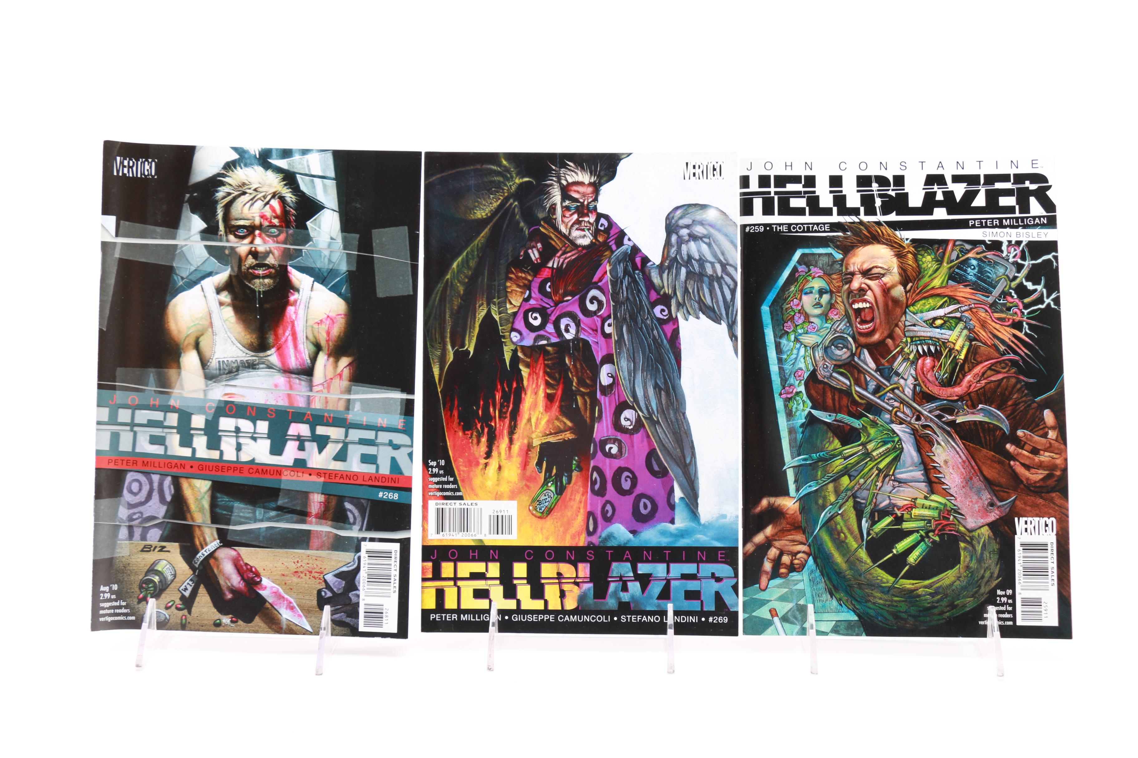 Assorted Modern Age Vertigo Comic Books Including Hellblazer