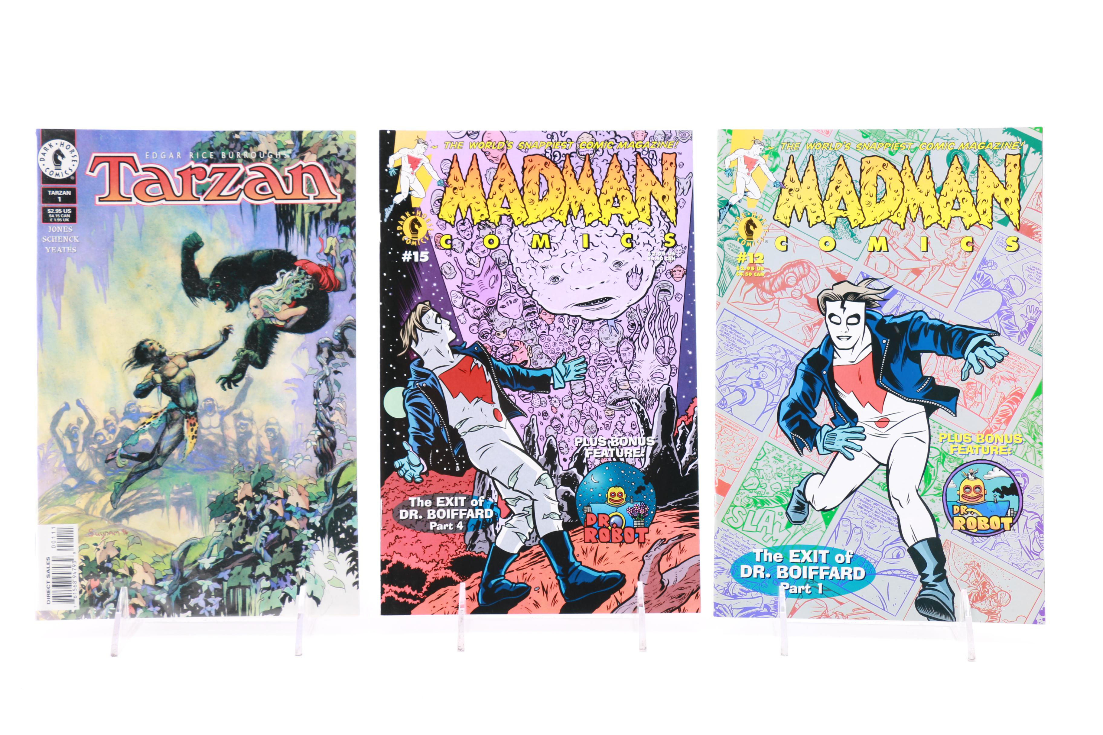 Modern Age Dark Horse Comics Featuring "Tarzan"