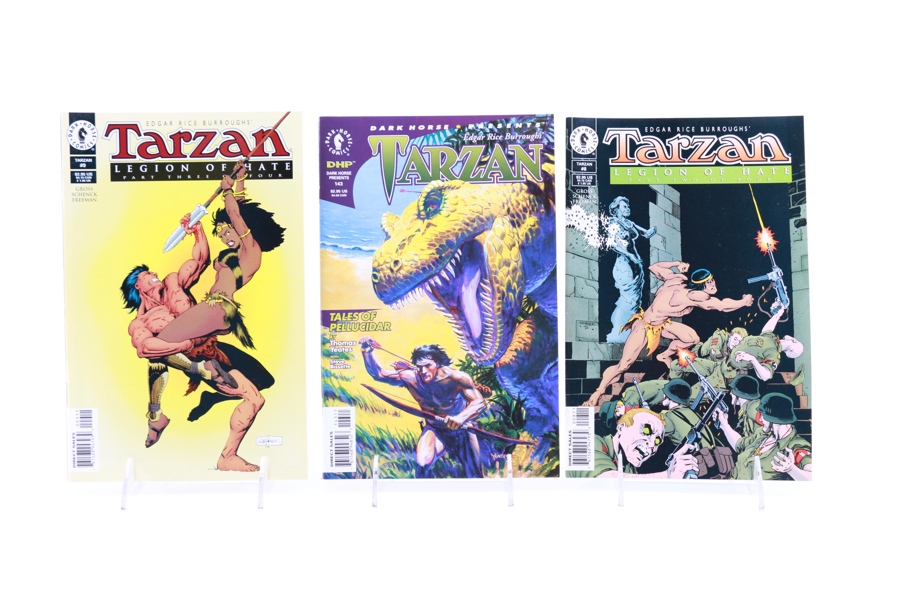 Modern Age Dark Horse Comics Featuring "Tarzan"