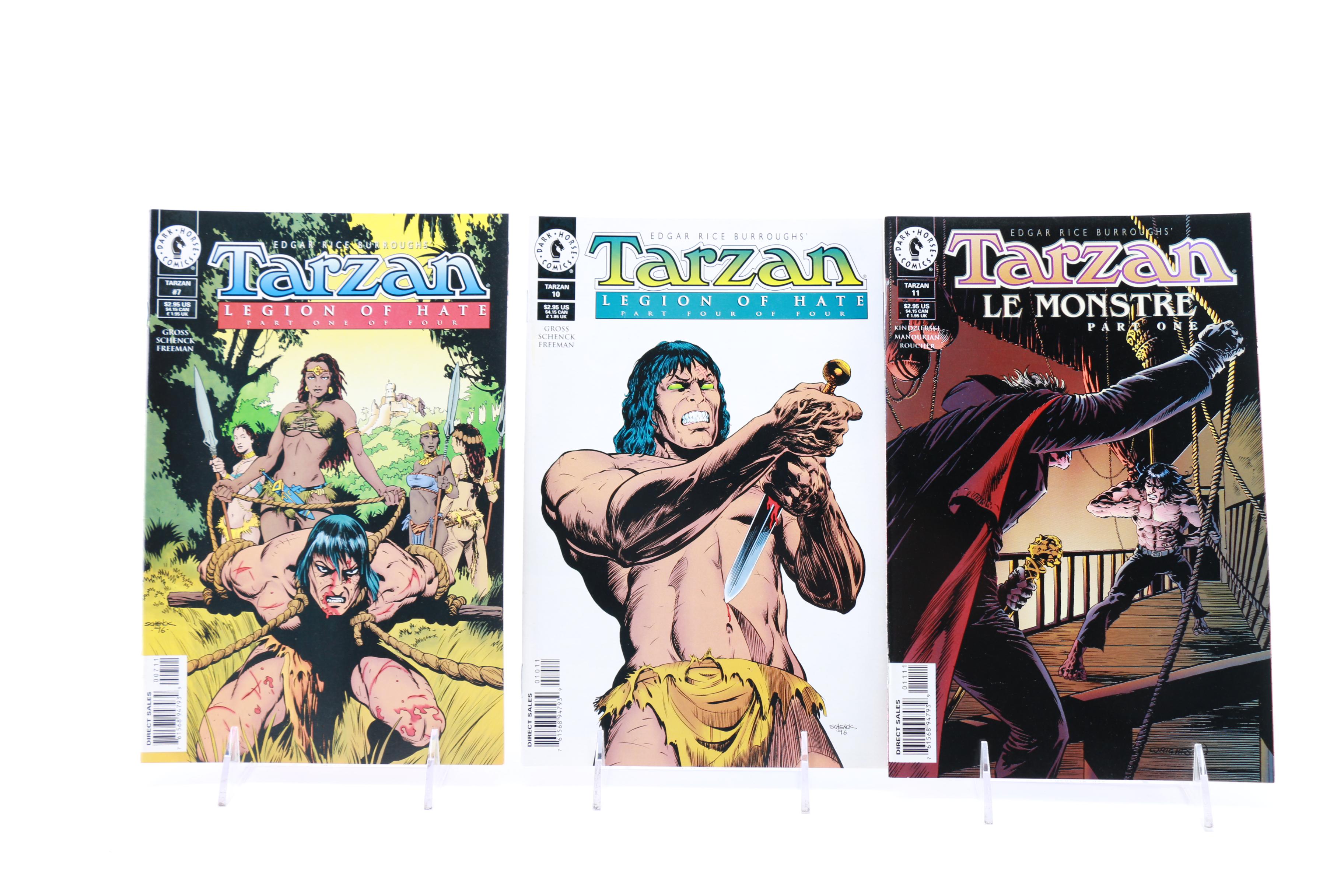 Modern Age Dark Horse Comics Featuring "Tarzan"