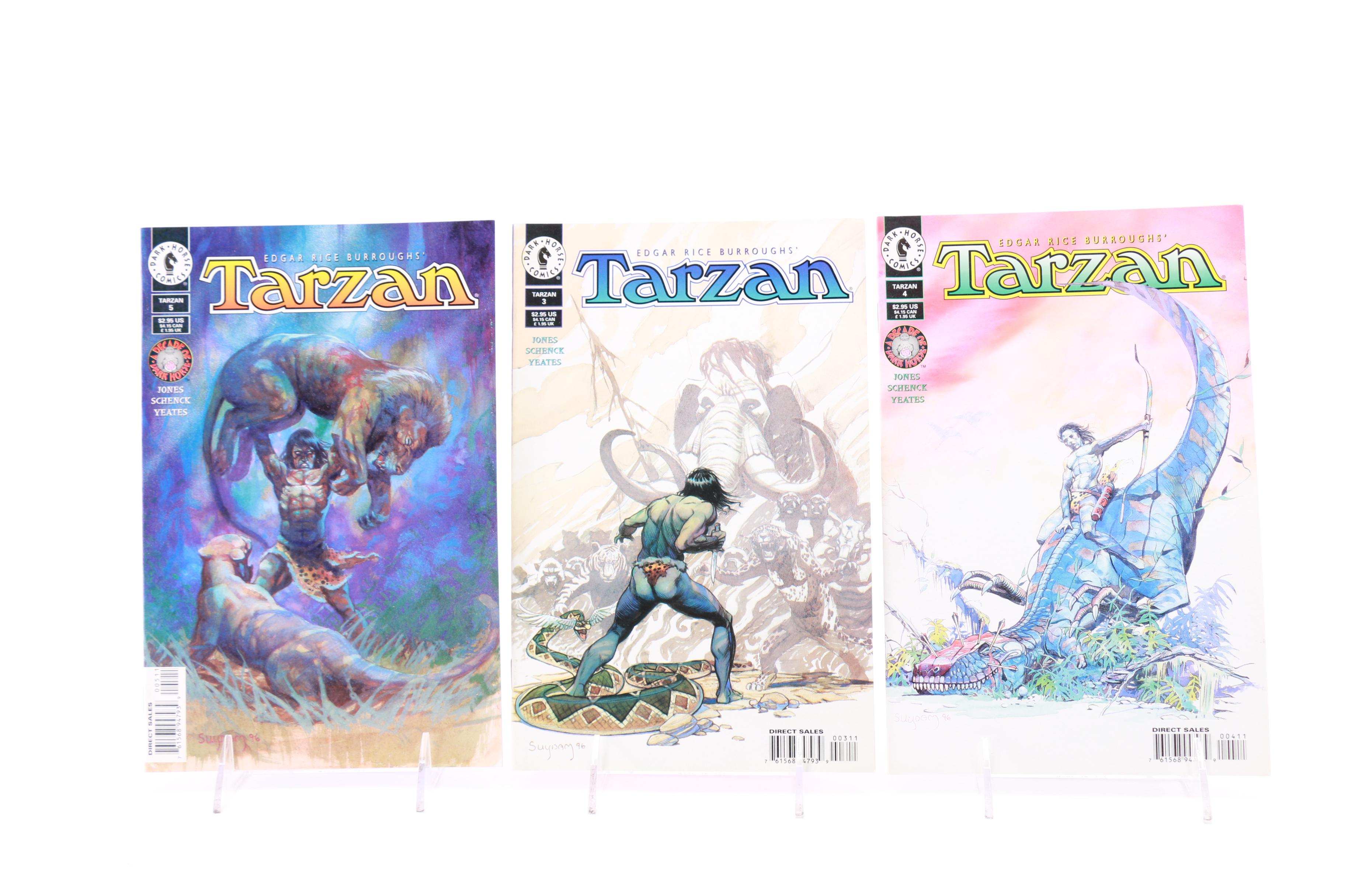 Modern Age Dark Horse Comics Featuring "Tarzan"