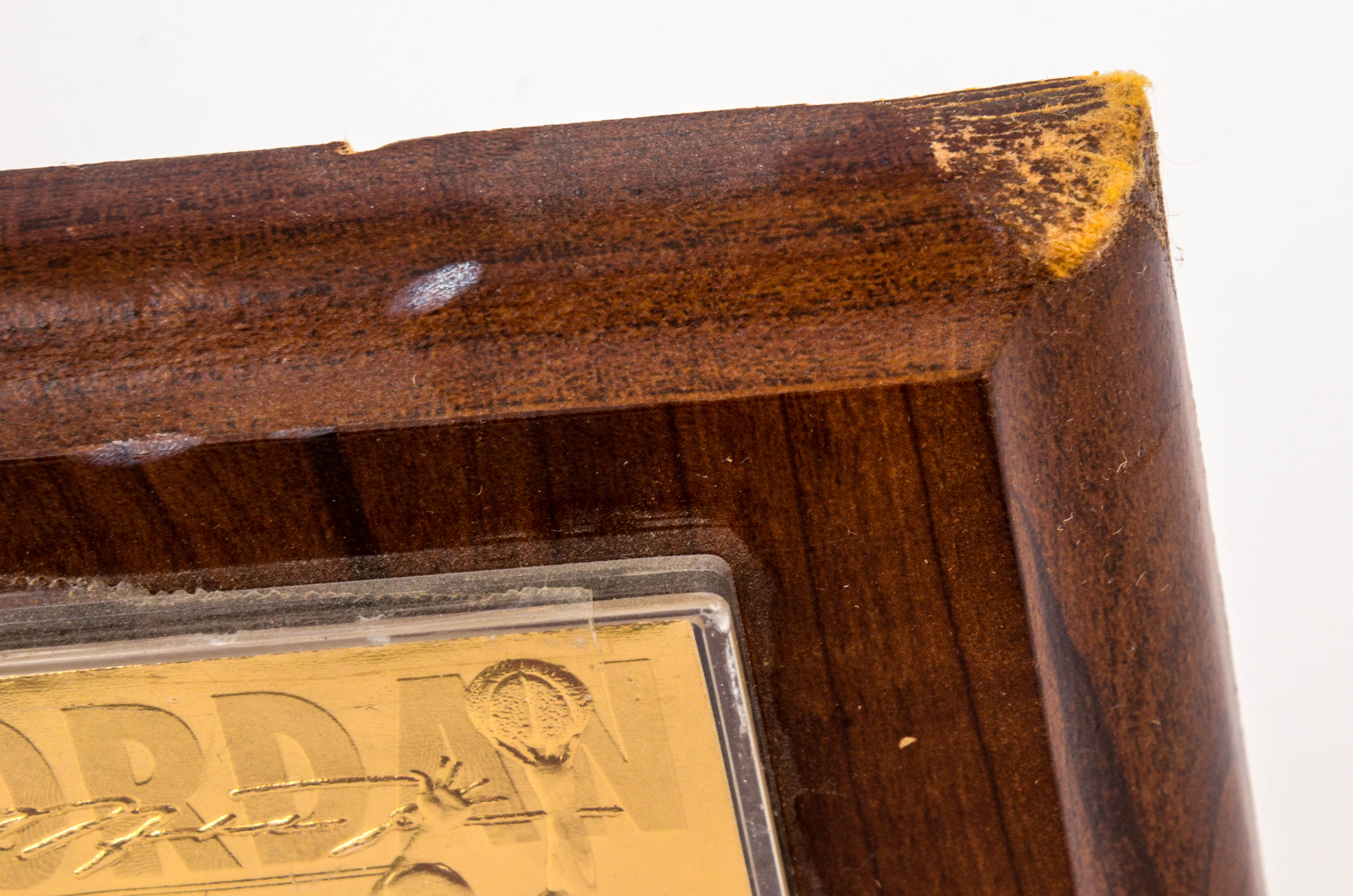 Michael Jordan 23K Gold Foil Sports Card