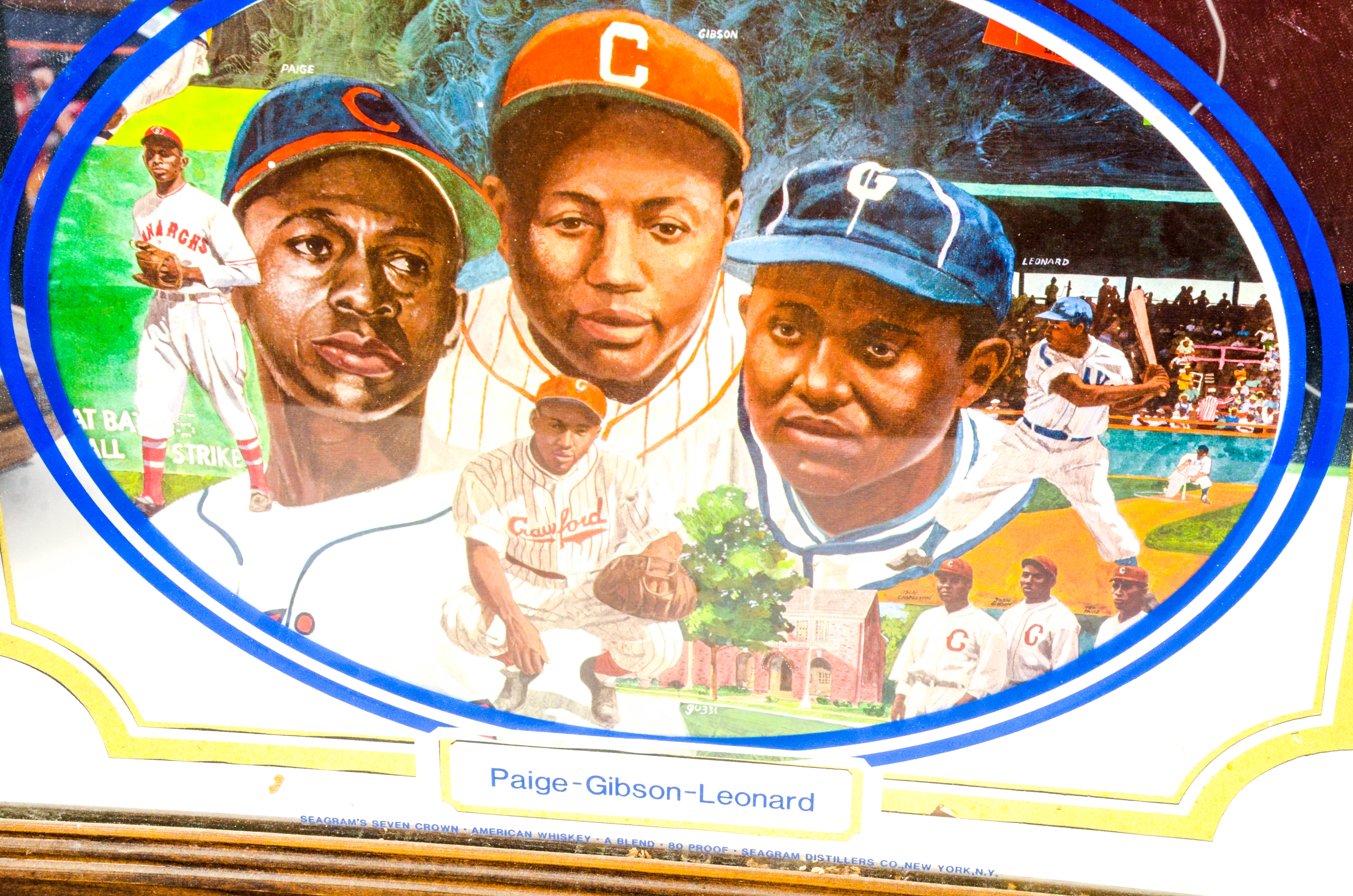 Seagram's Seven "Crowns of Sports Collection" Wall Mirrors