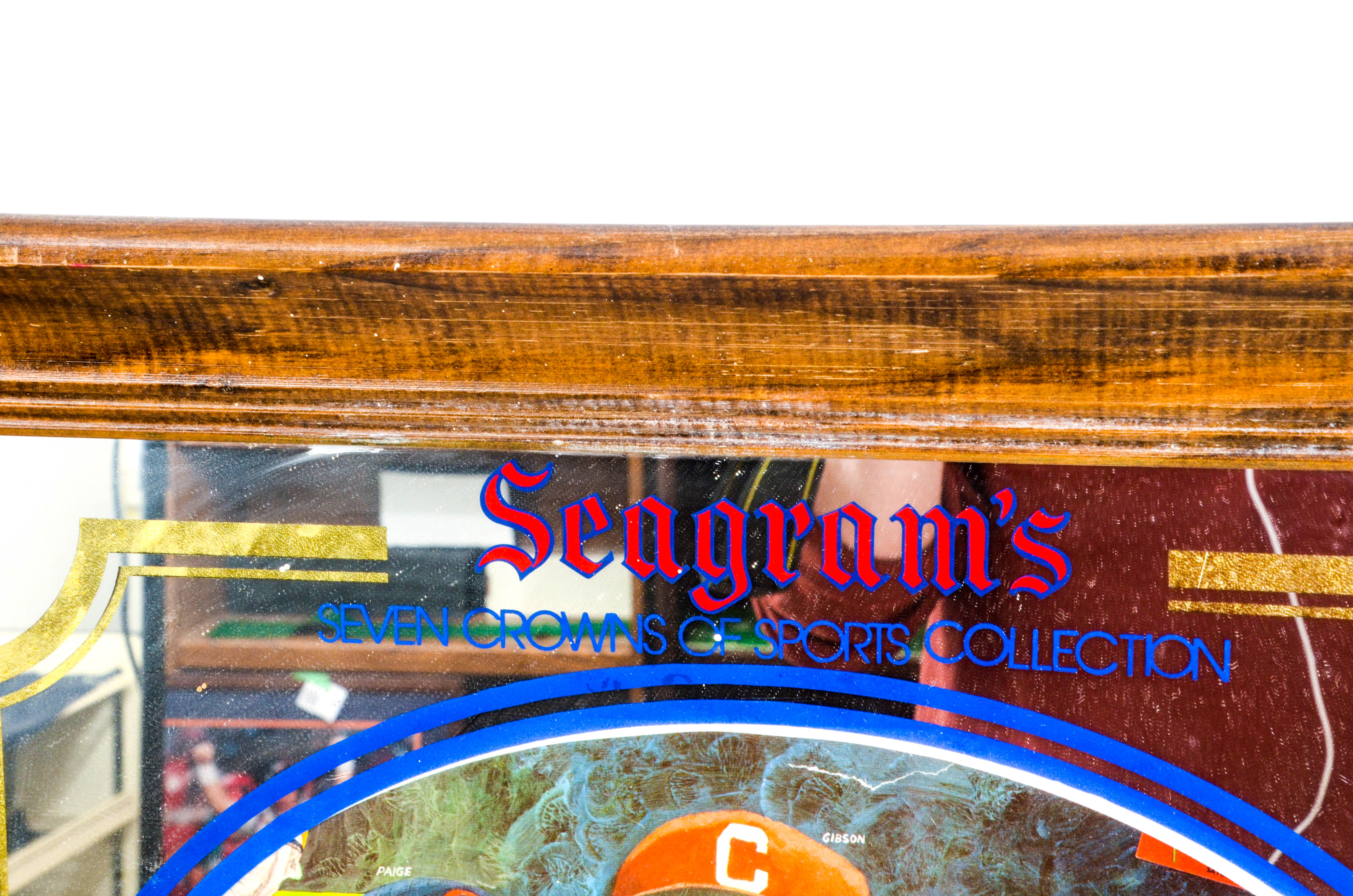 Seagram's Seven "Crowns of Sports Collection" Wall Mirrors