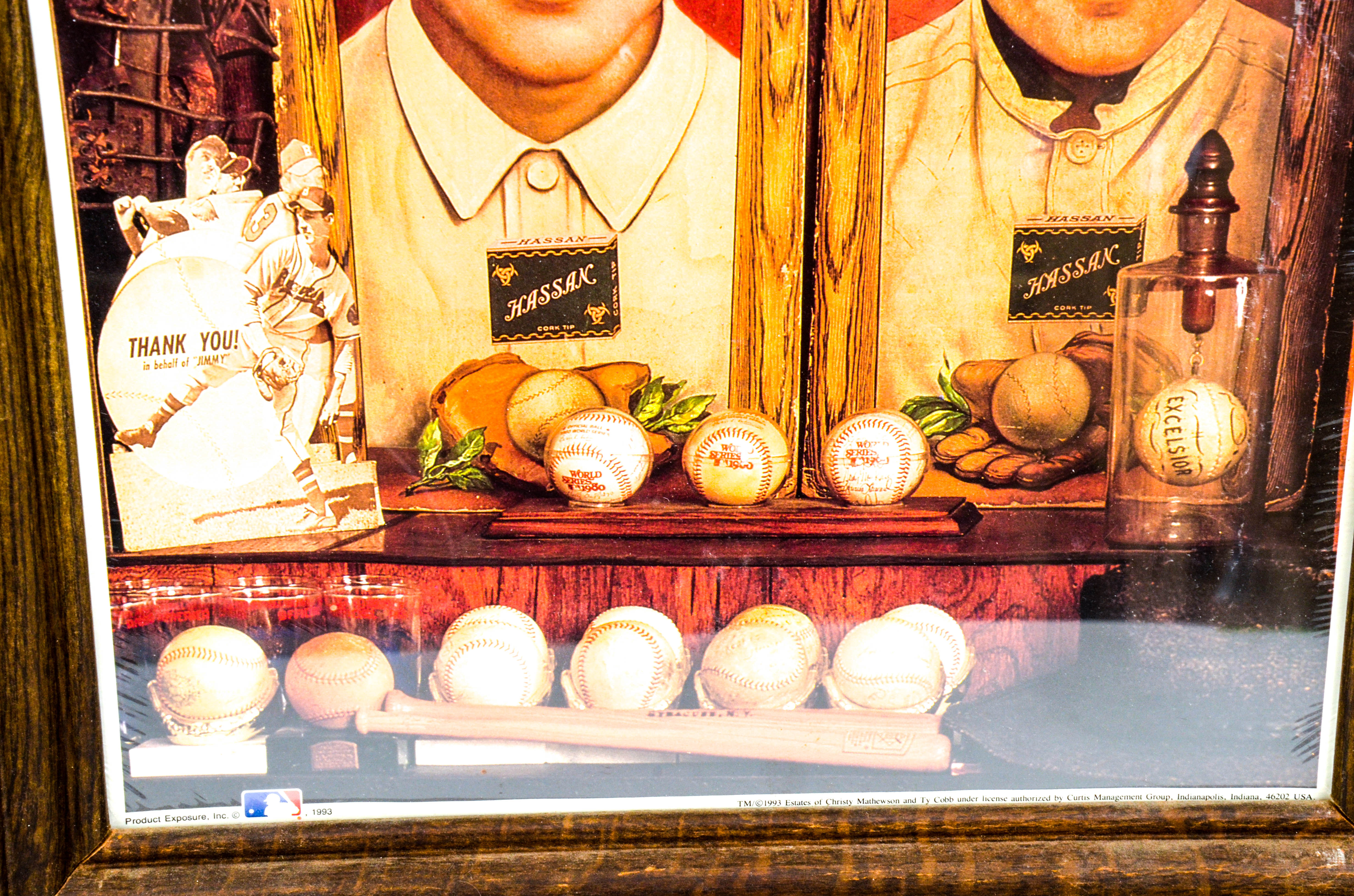 Seagram's Seven "Crowns of Sports Collection" Wall Mirrors