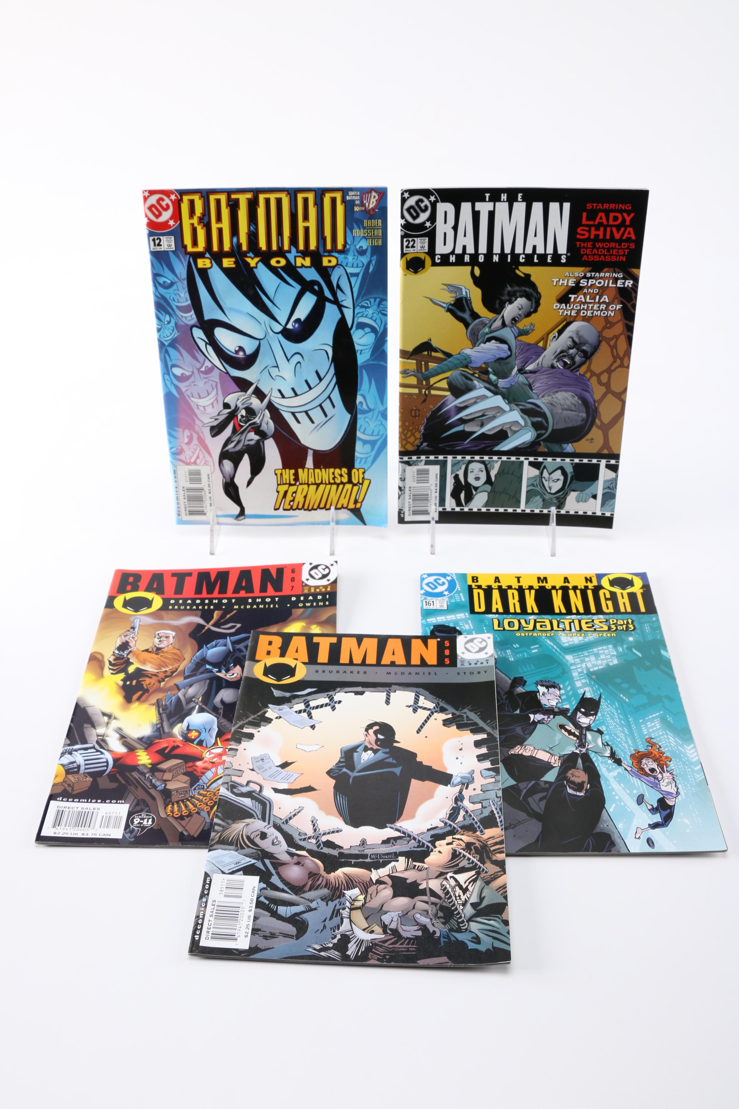 Assorted Modern Age Batman Comic Books