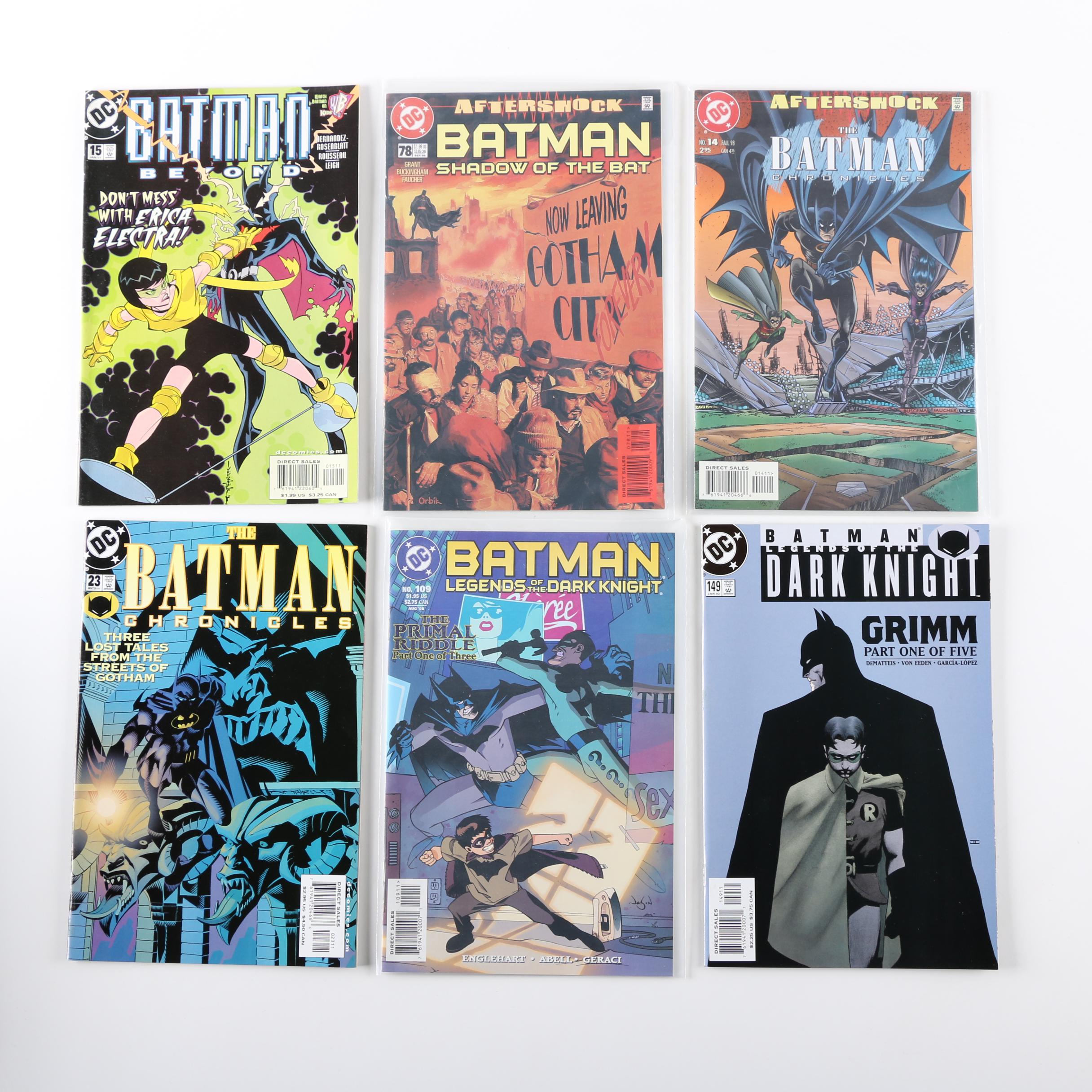 Assorted Modern Age Batman Comic Books