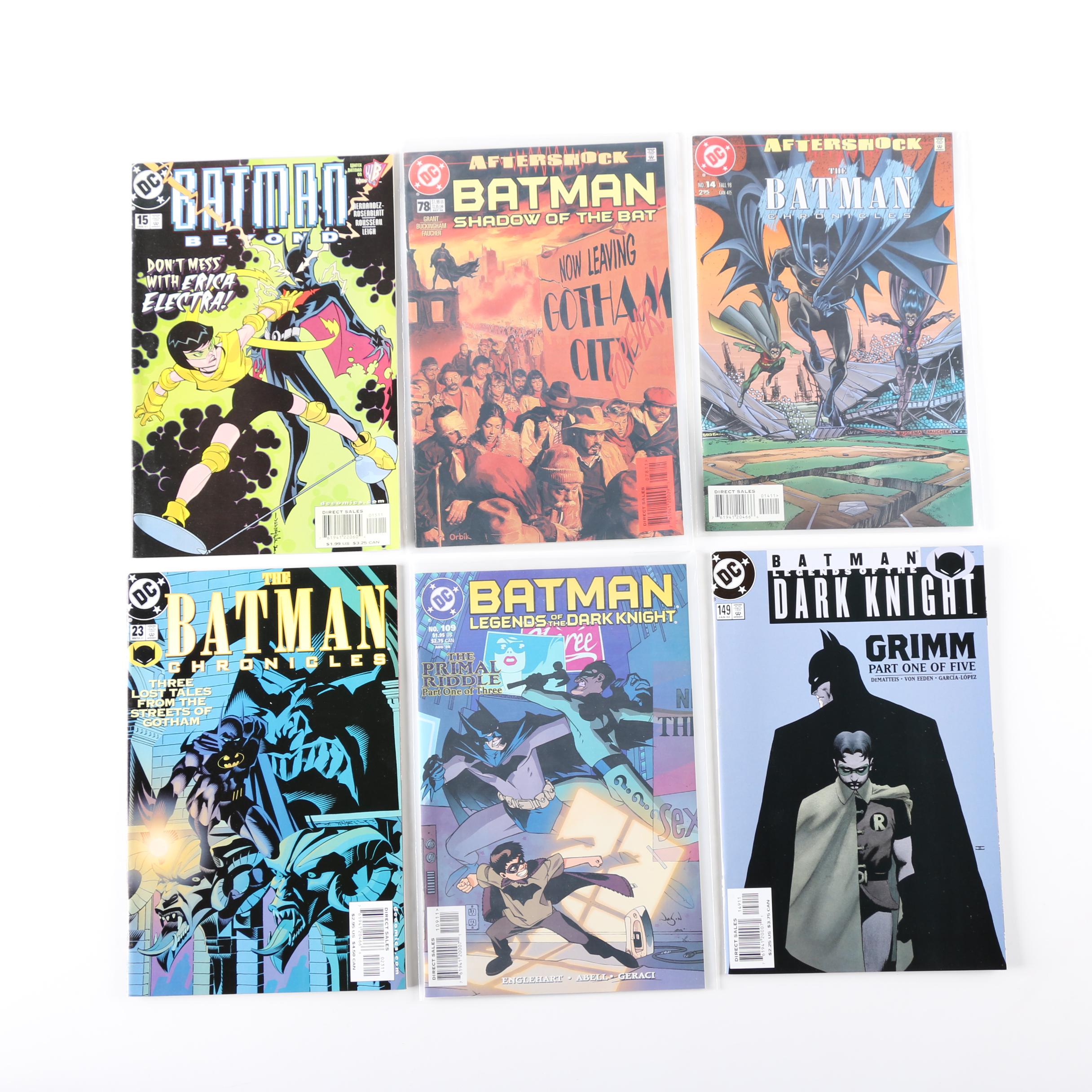 Assorted Modern Age Batman Comic Books