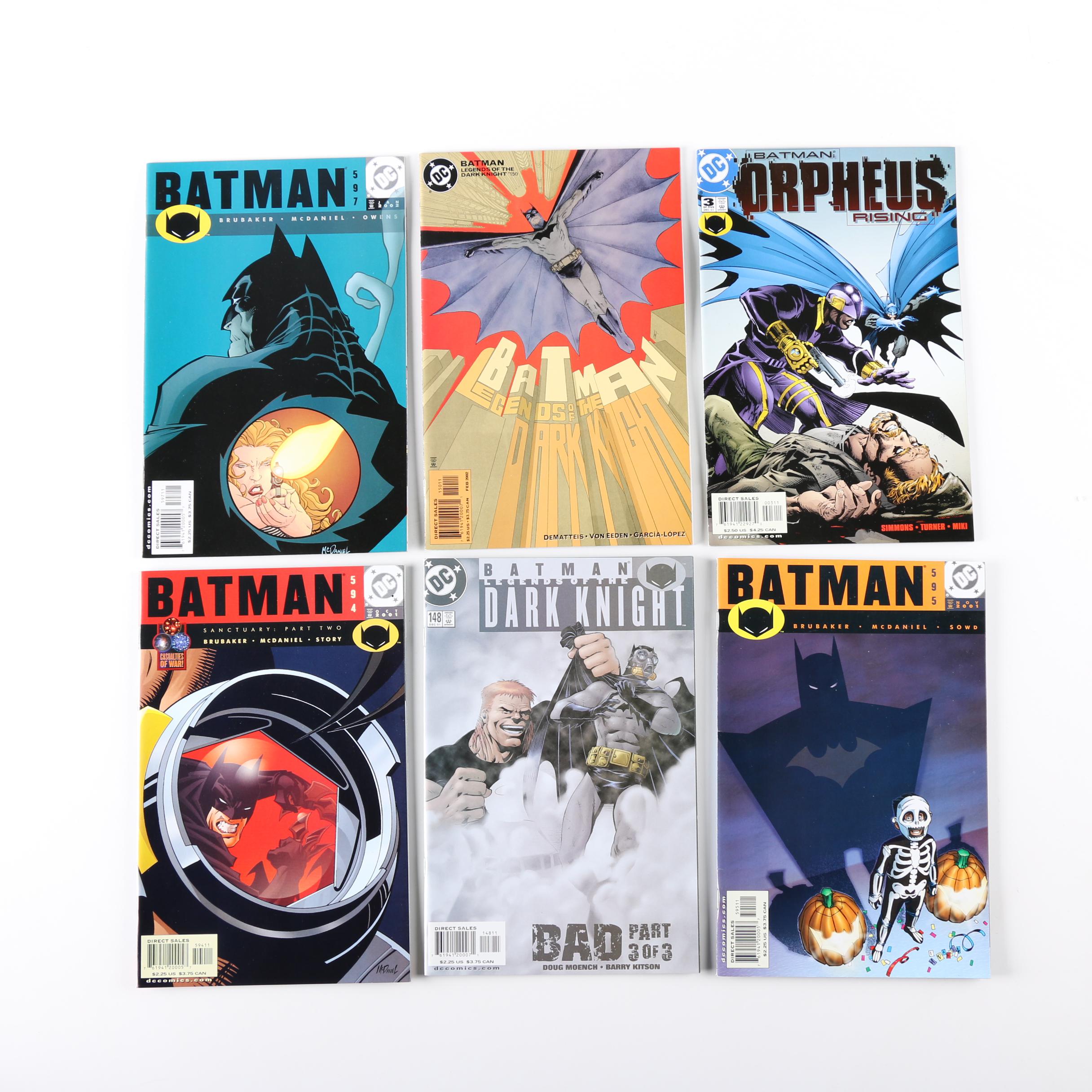 Assorted Modern Age Batman Comic Books