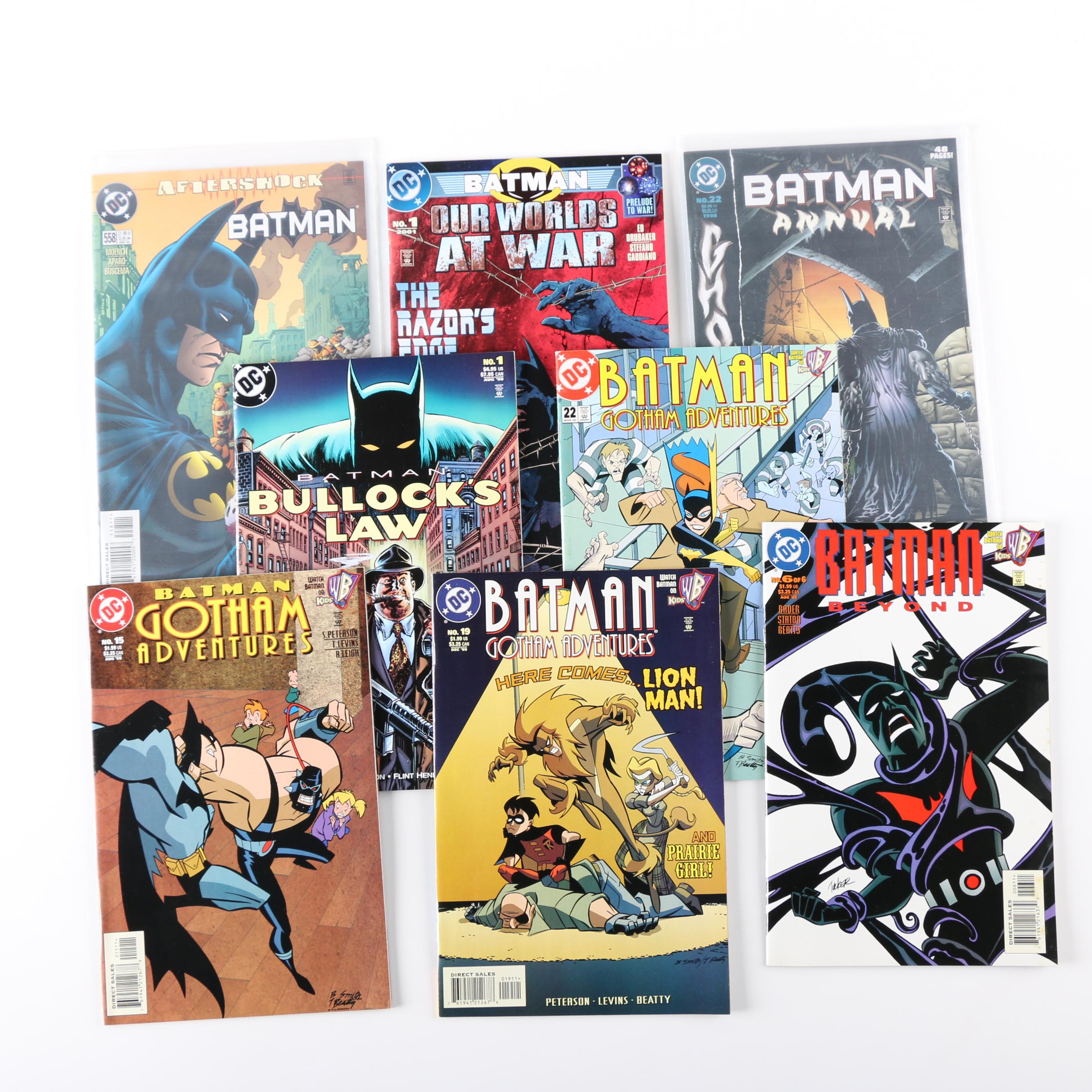 Assorted Modern Age Batman Comic Books