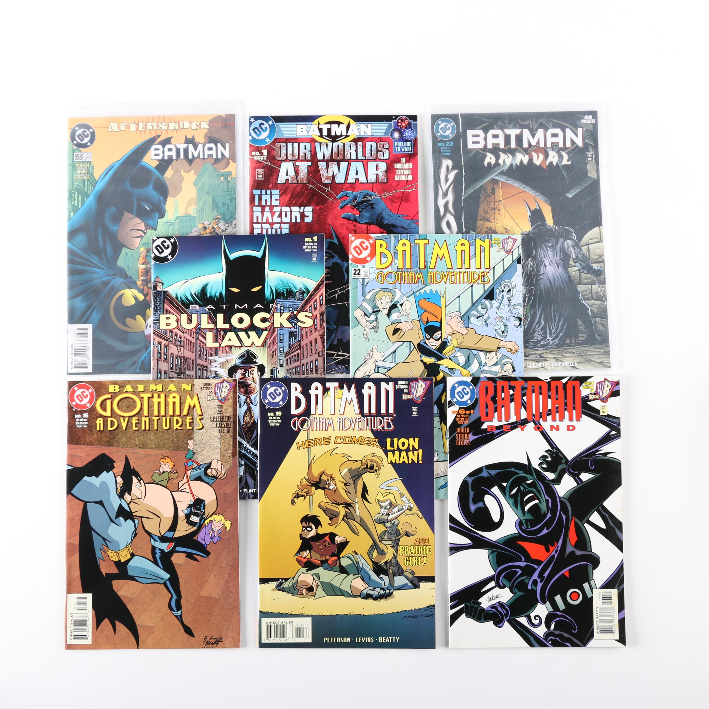 Assorted Modern Age Batman Comic Books