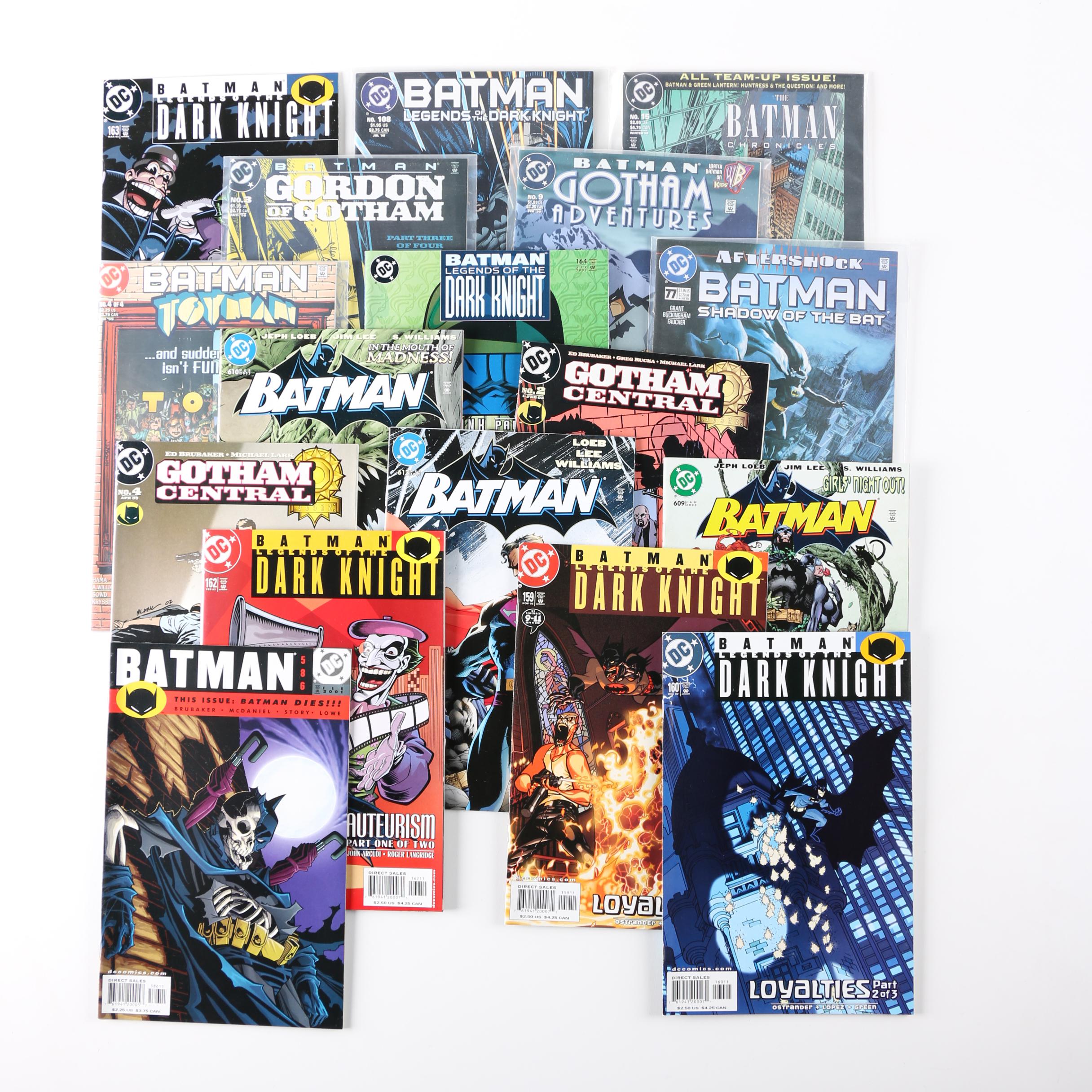 Assorted Modern Age Batman Comic Books