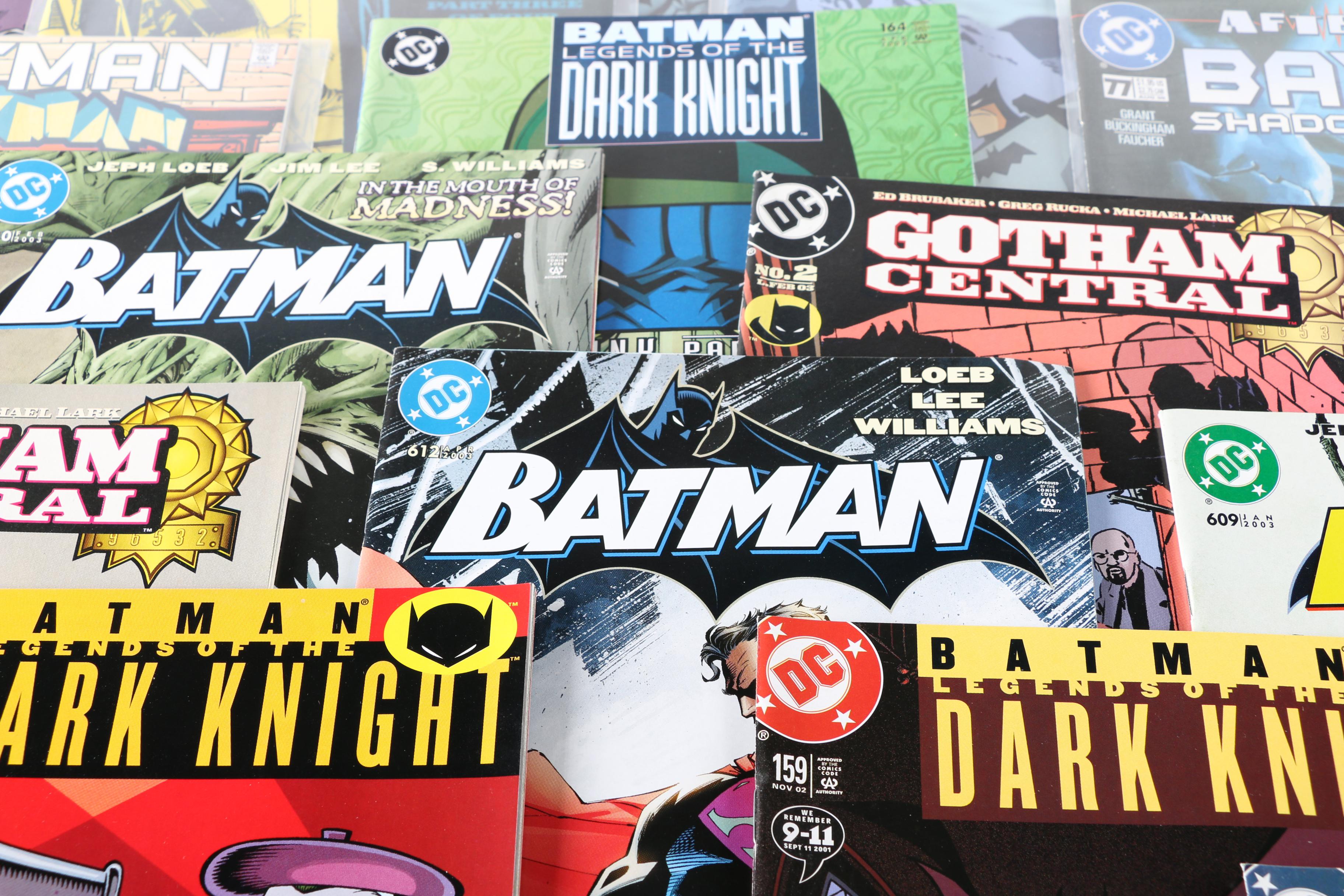 Assorted Modern Age Batman Comic Books
