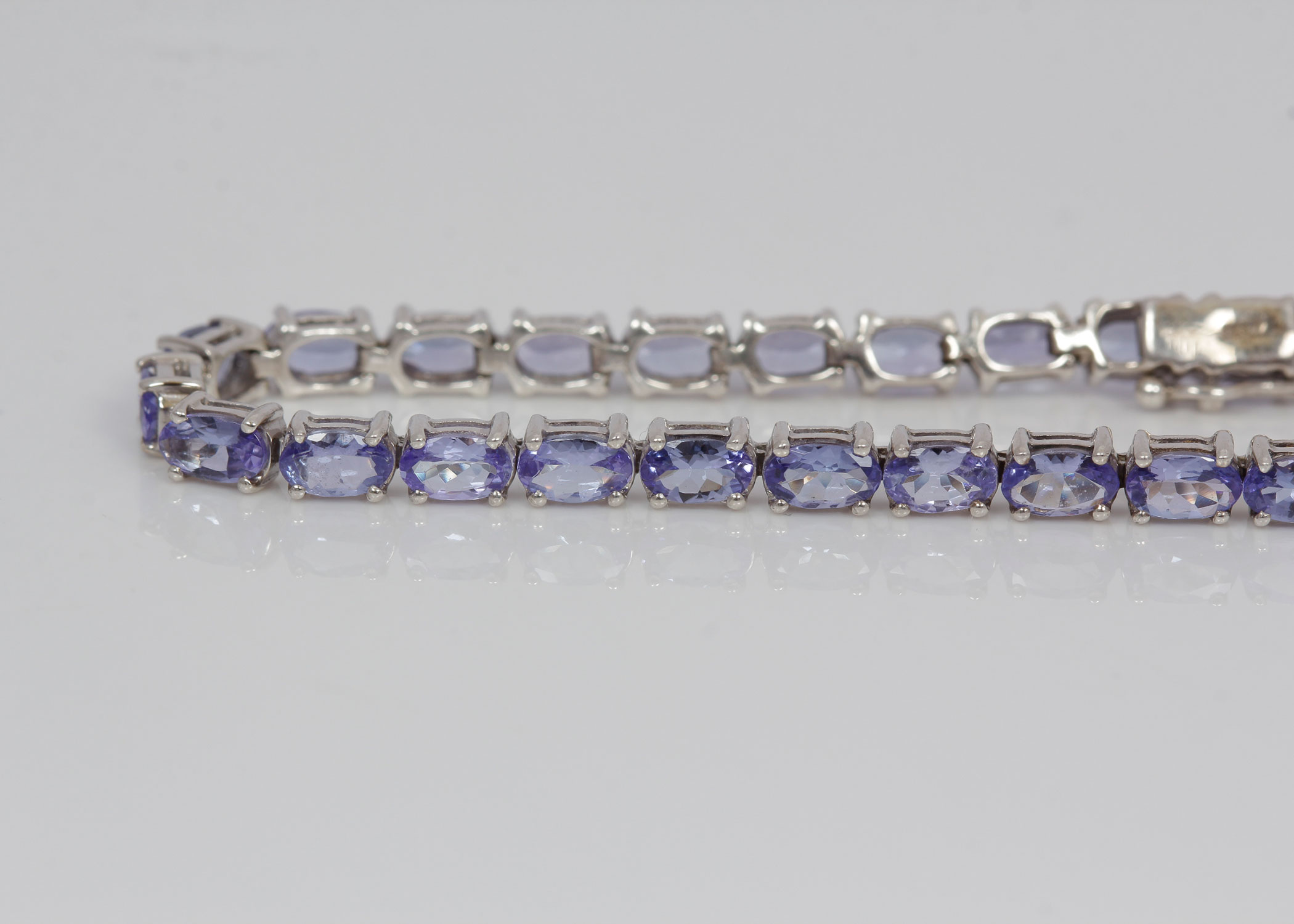 Sterling Silver Tanzanite Bracelet