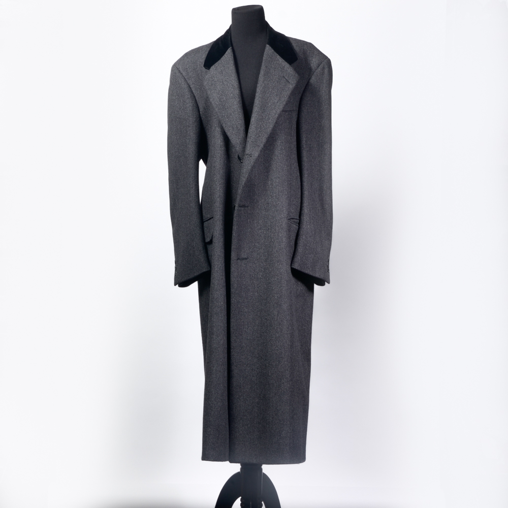 Hickey freeman deals cashmere overcoat