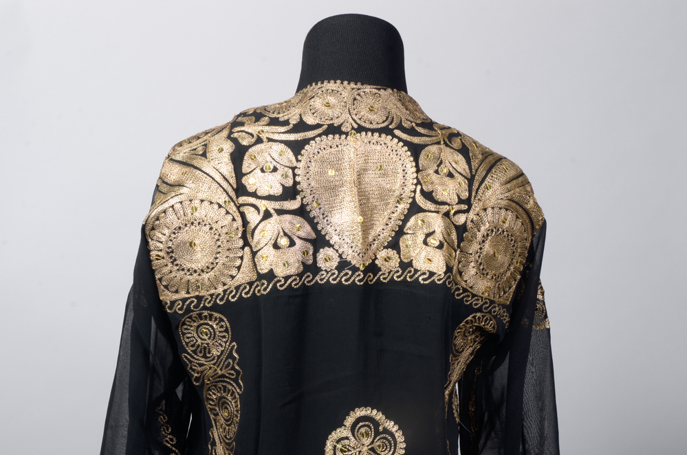 Arabian Tunic with 18K Gold Embroidery Thread