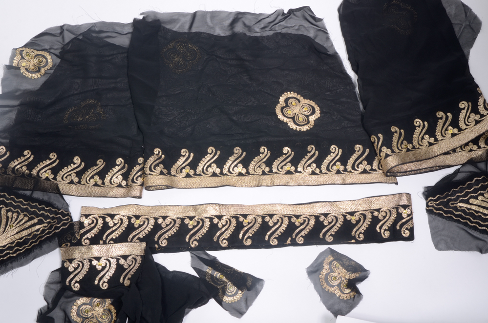 Arabian Tunic with 18K Gold Embroidery Thread