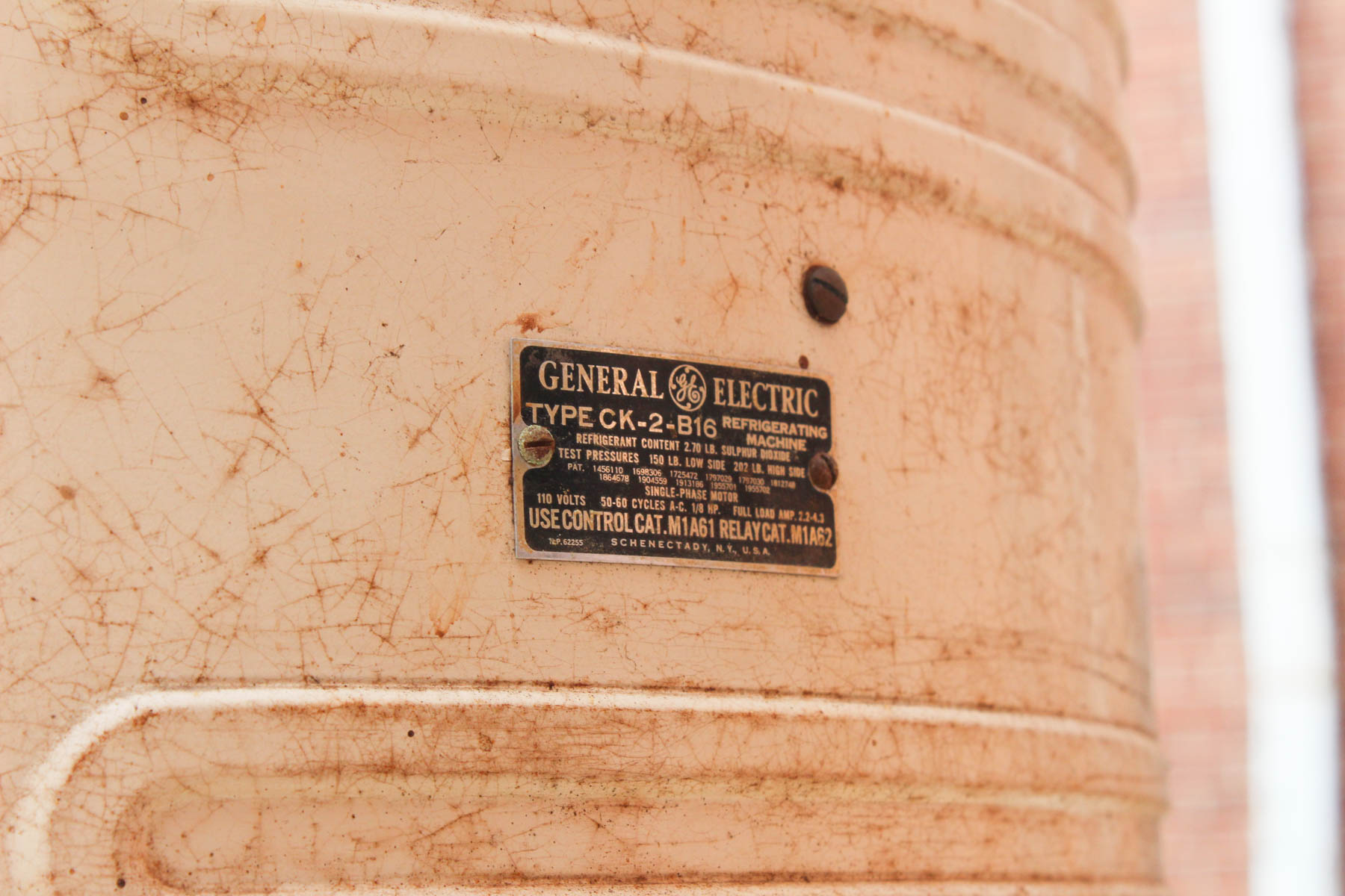 1930s General Electric Monitor Top Refrigerator