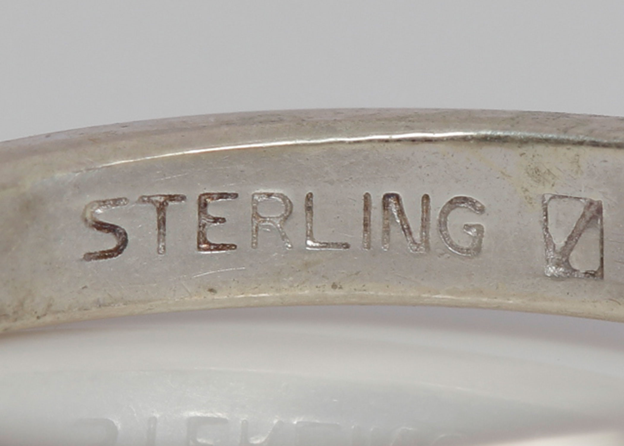 Sterling Silver Diamond Solitaire Ring