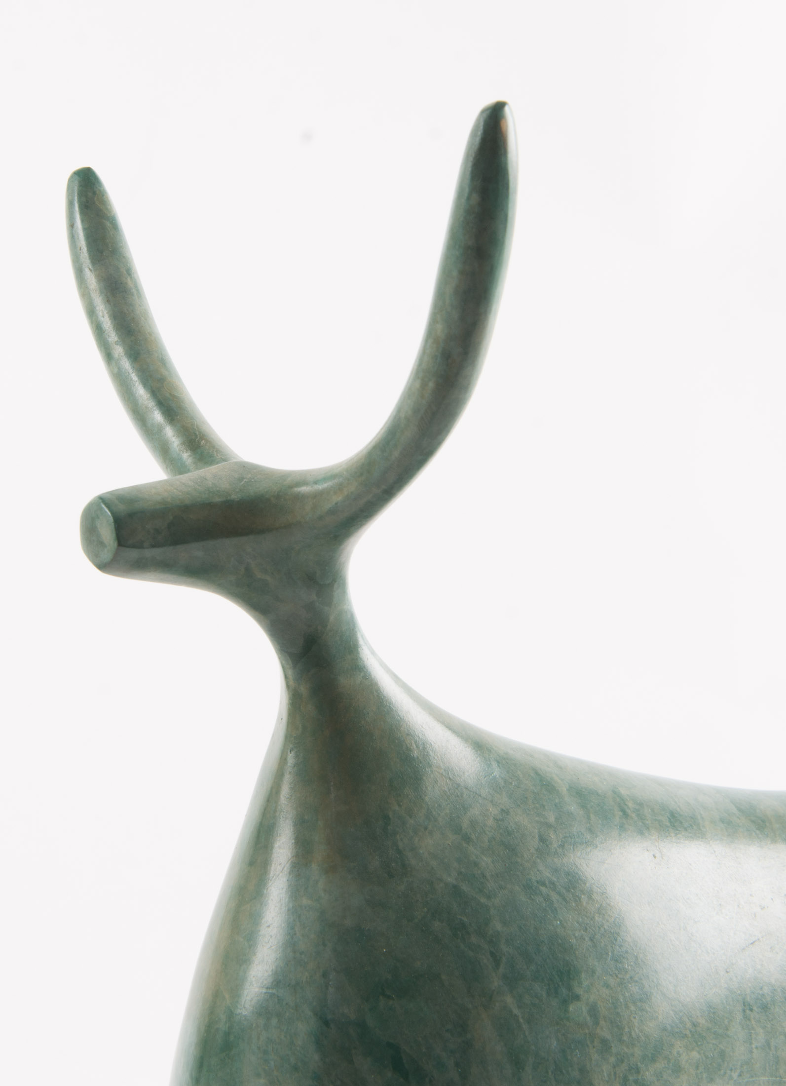 Itzik Benshalom Bronze Bull Sculpture #98