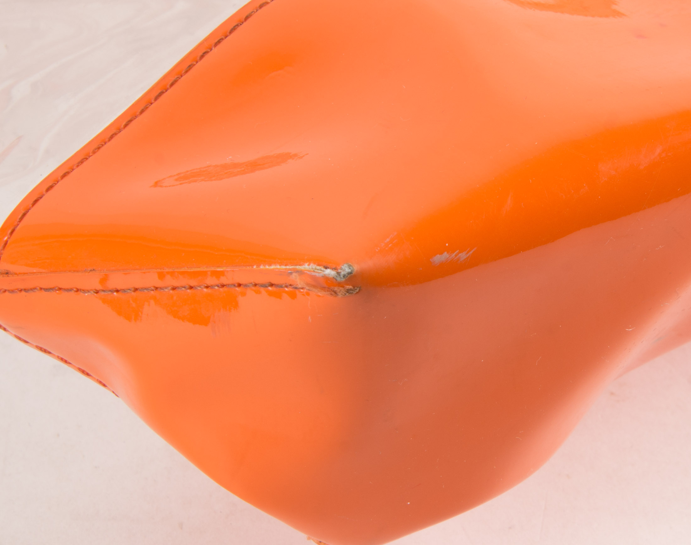 Tory Burch Orange Beach Tote