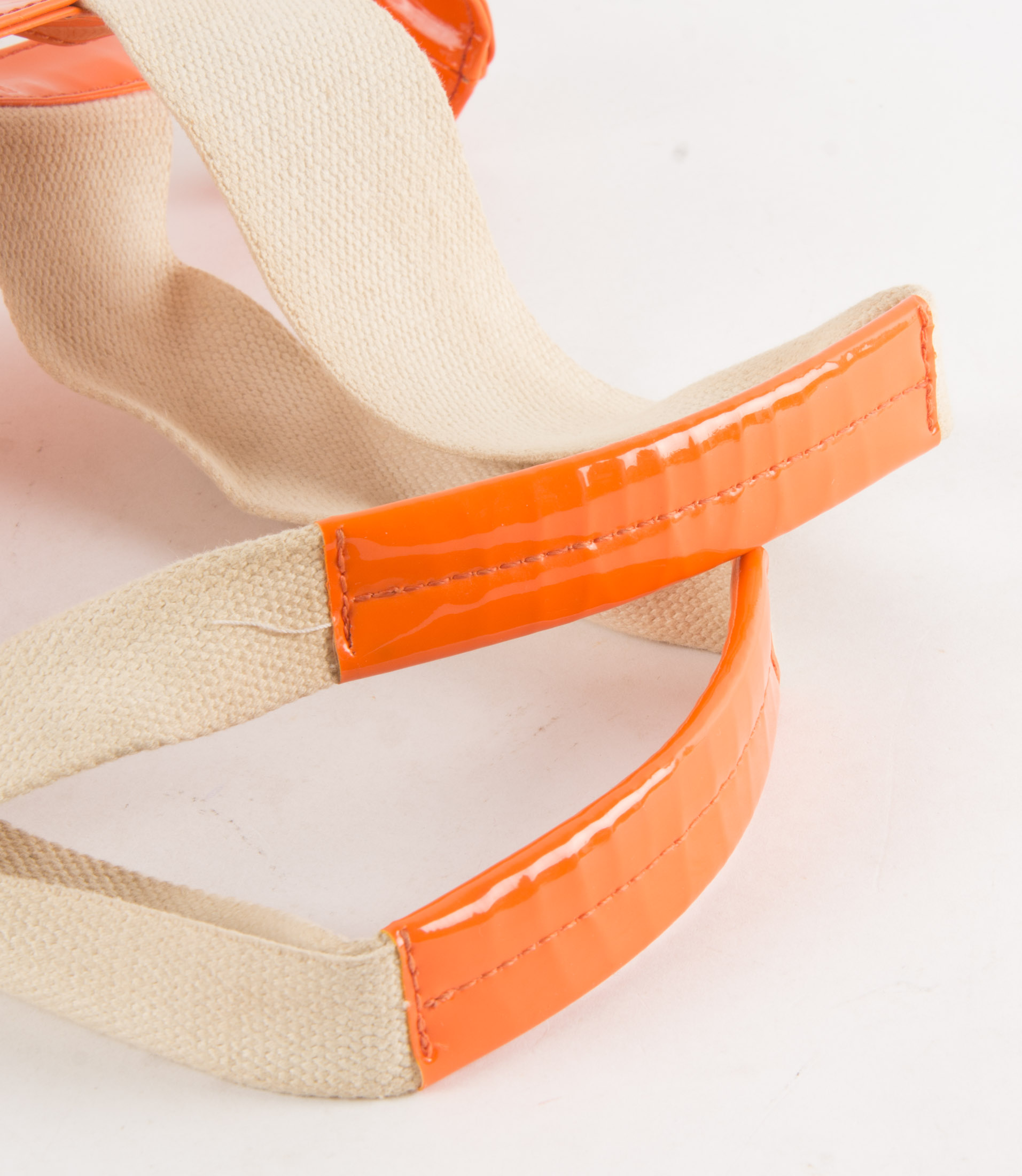 Tory Burch Orange Beach Tote