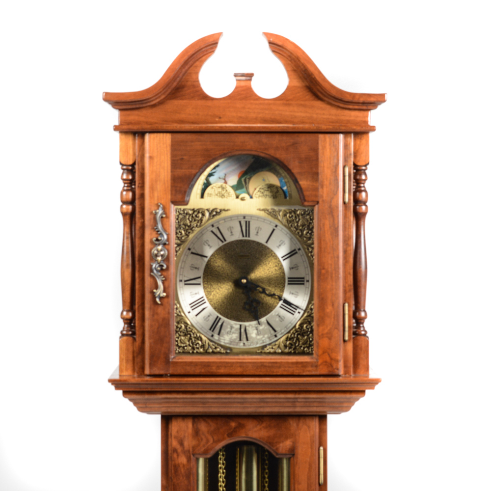 Emperor Clock Company Grandfather Clock