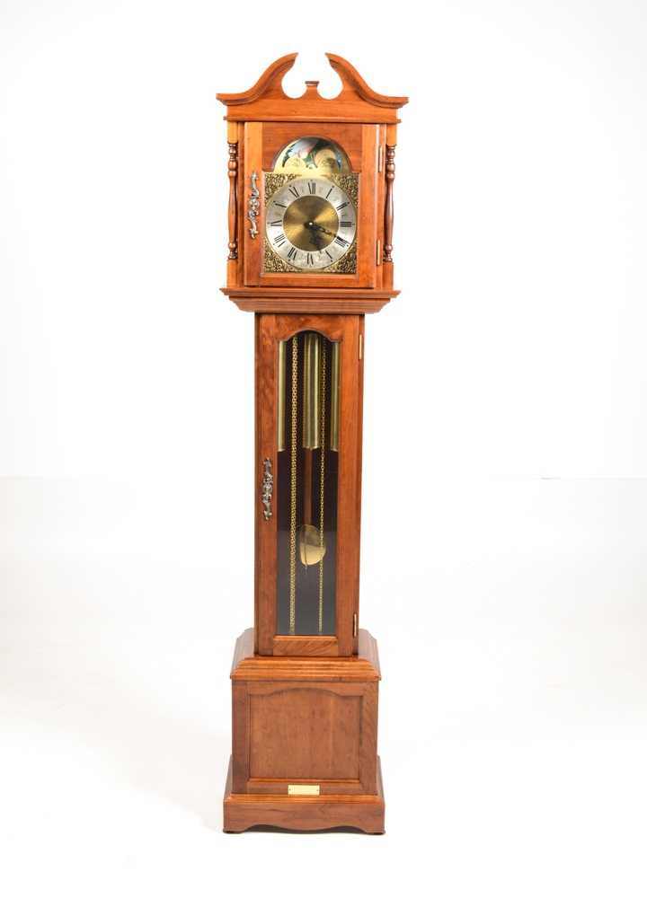 Emperor Clock Company Grandfather Clock