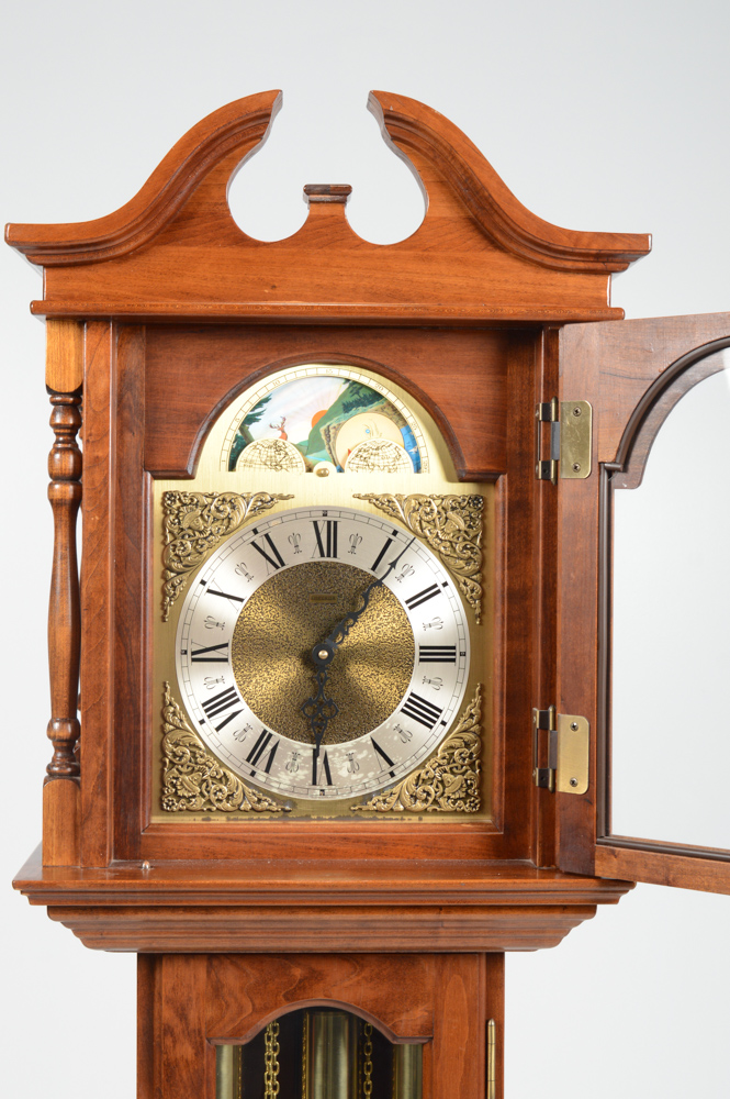 Emperor Clock Company Grandfather Clock