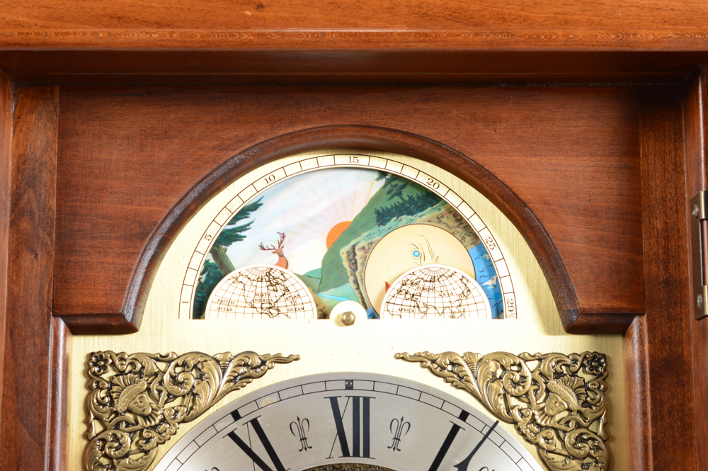 Emperor Clock Company Grandfather Clock
